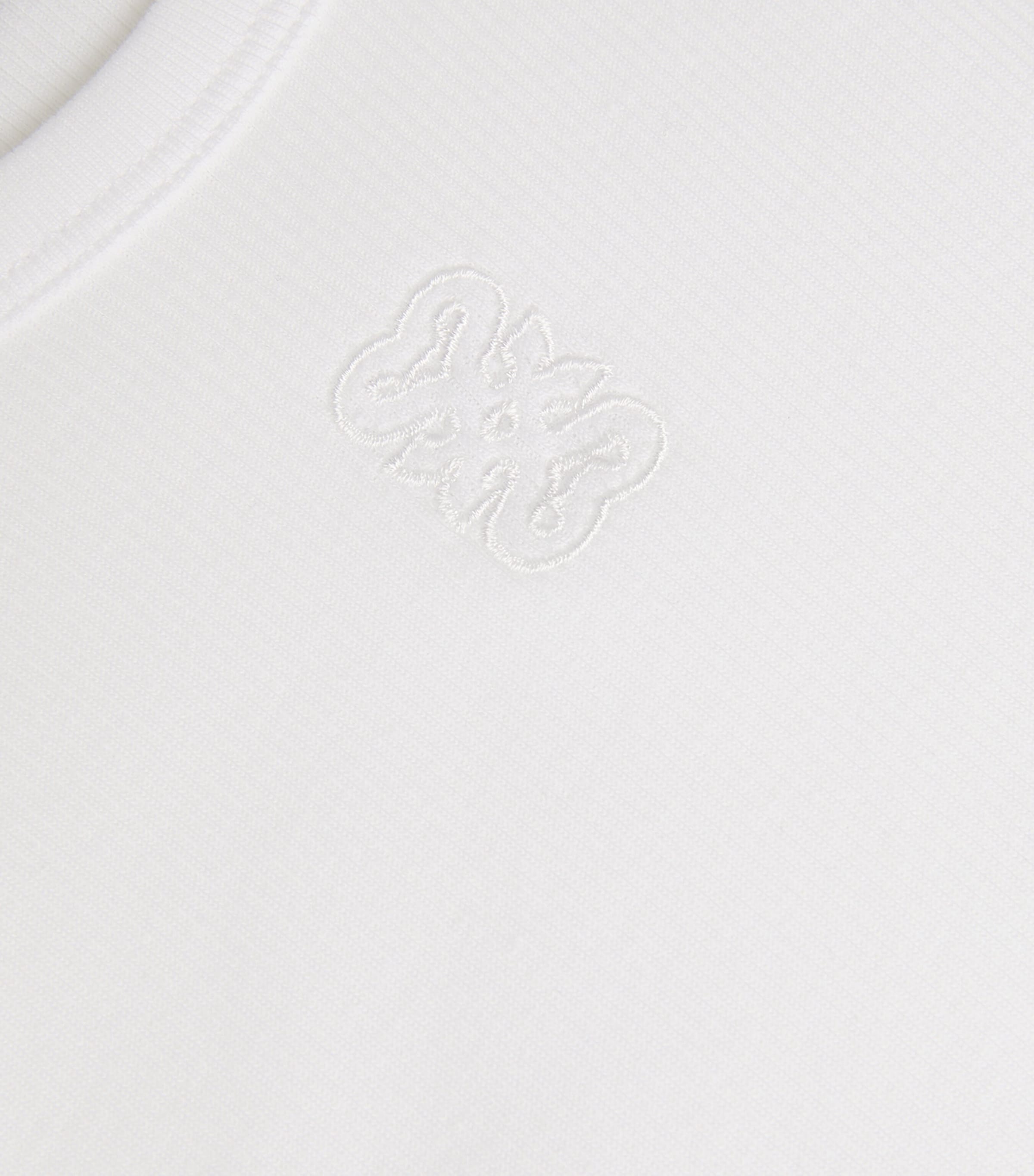 Ribbed Tank Top WHITE Image 5