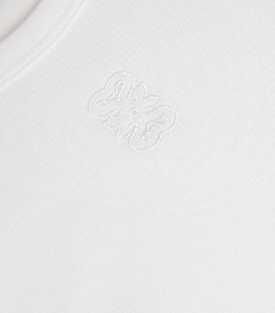 Ribbed Tank Top WHITE Image 5