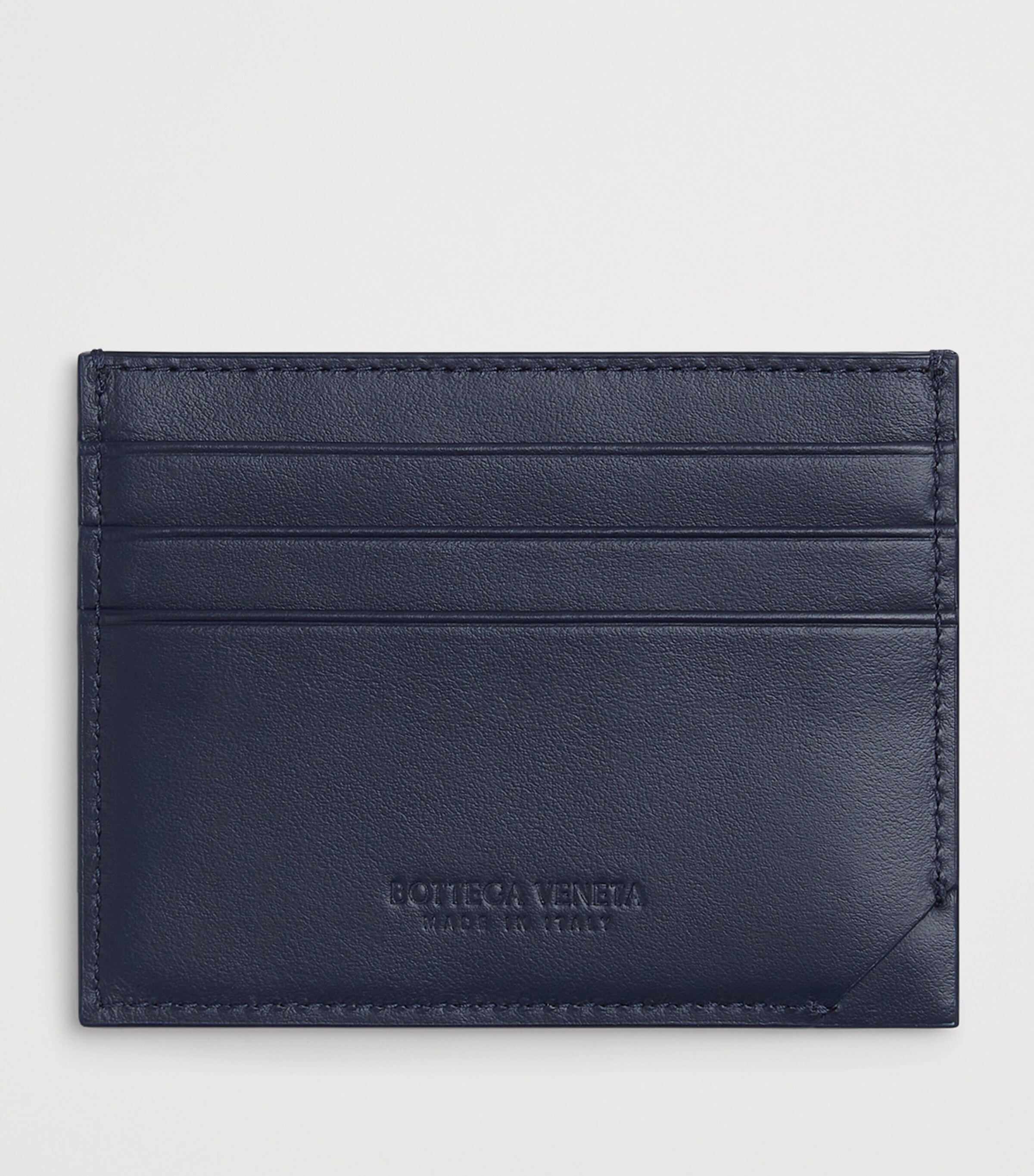 Leather Intrecciato Card Holder 4152 Image 2