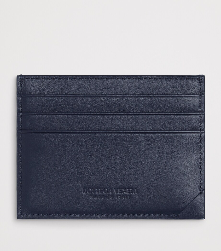 Bottega Veneta Leather Intrecciato Card Holder Image 2