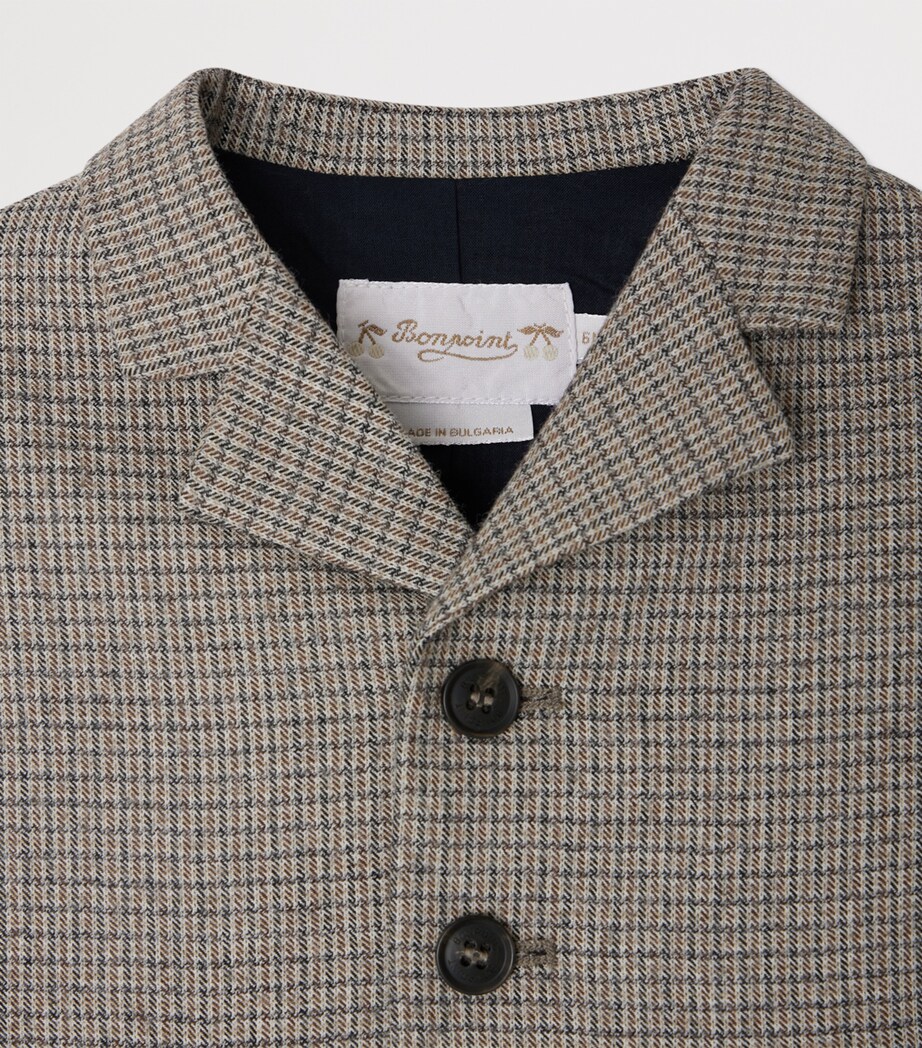Stretch Wool Flannel Jacket (6-18 Months) CA TAUPE Image 3