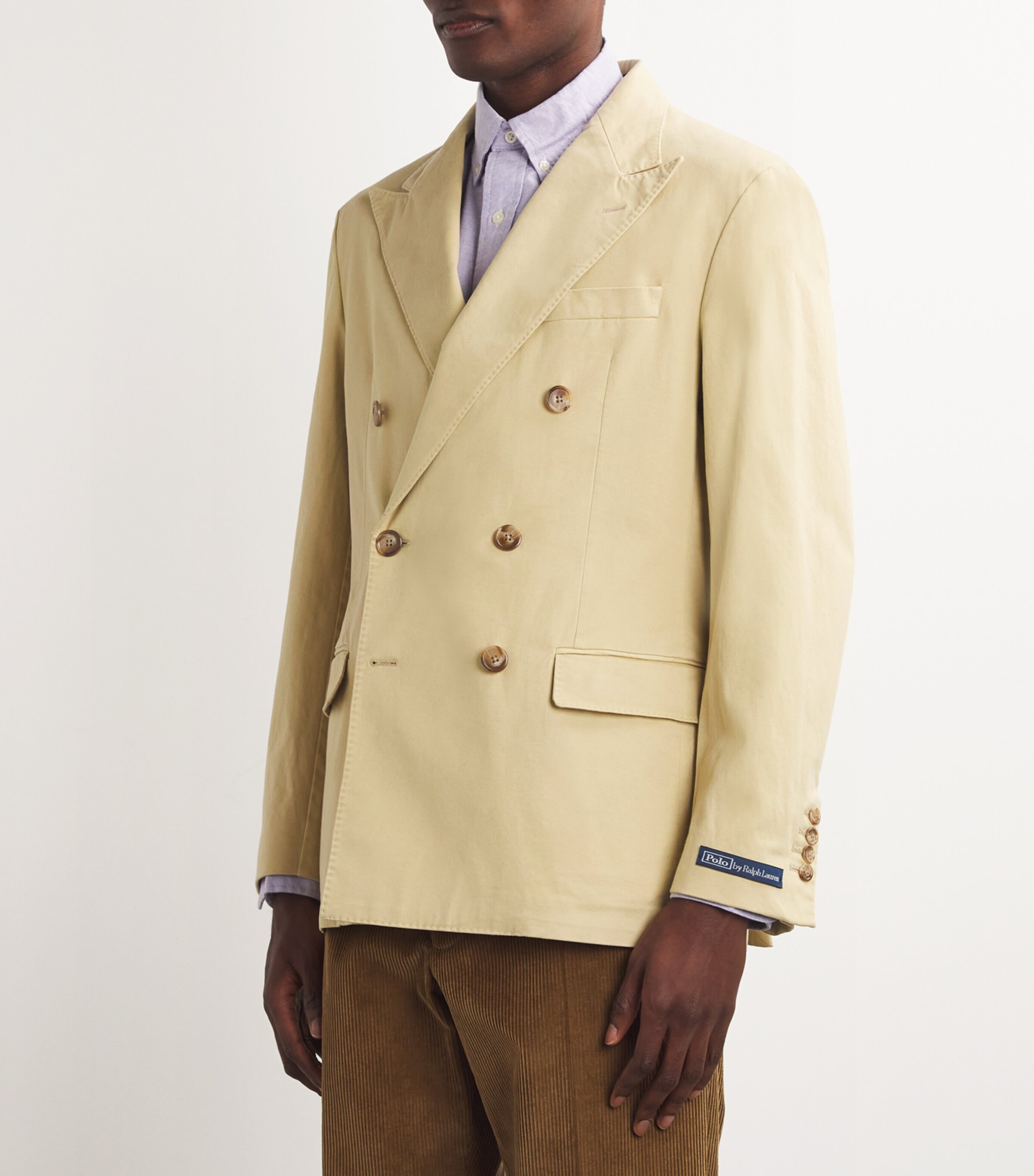 Double-Breasted Blazer CLA TAN Image 3