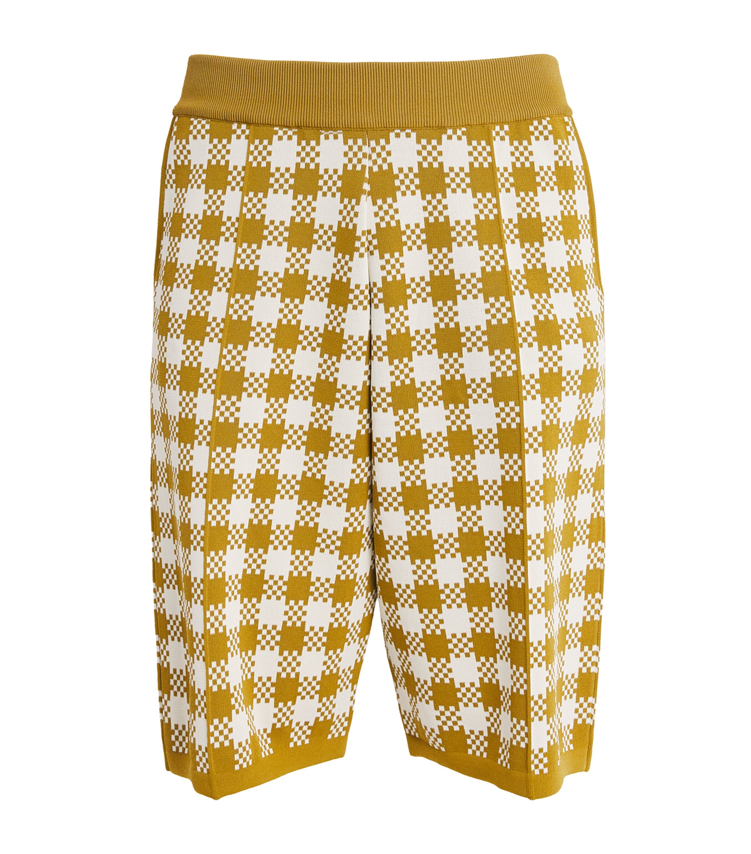 AMI Paris Check Longline Shorts | Holiday Shop | Mens | Shorts | Men Clothing | Chino Shorts | Designers | Ami Paris