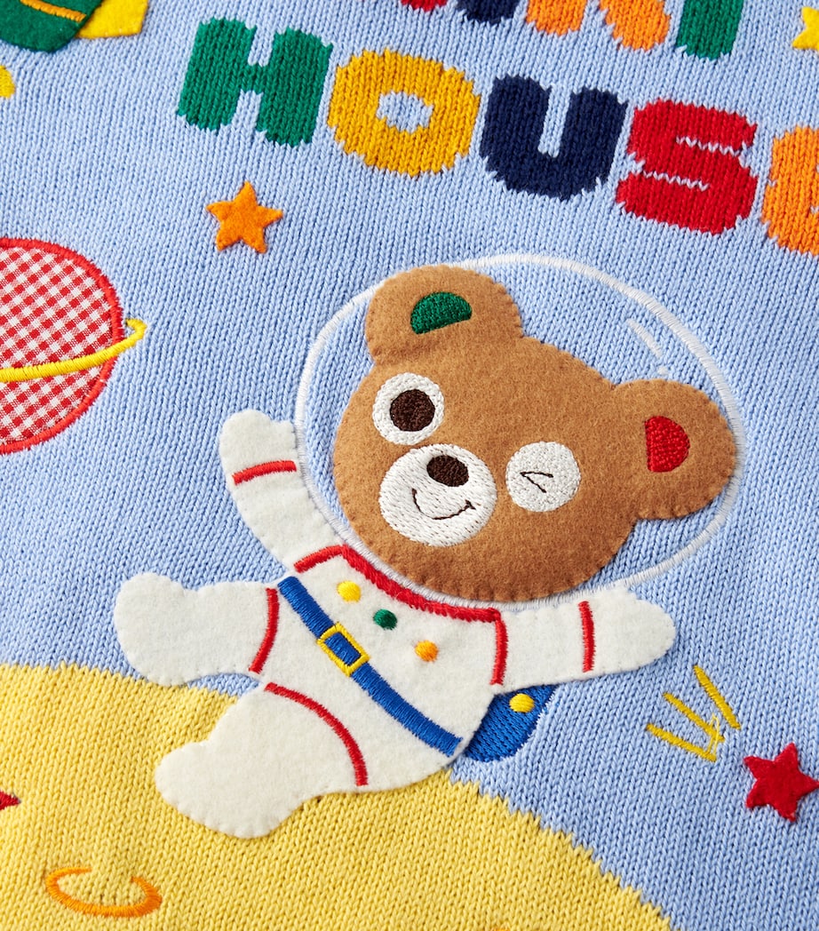 Cotton Appliqué Cardigan (2-3 Years) 87 Image 4