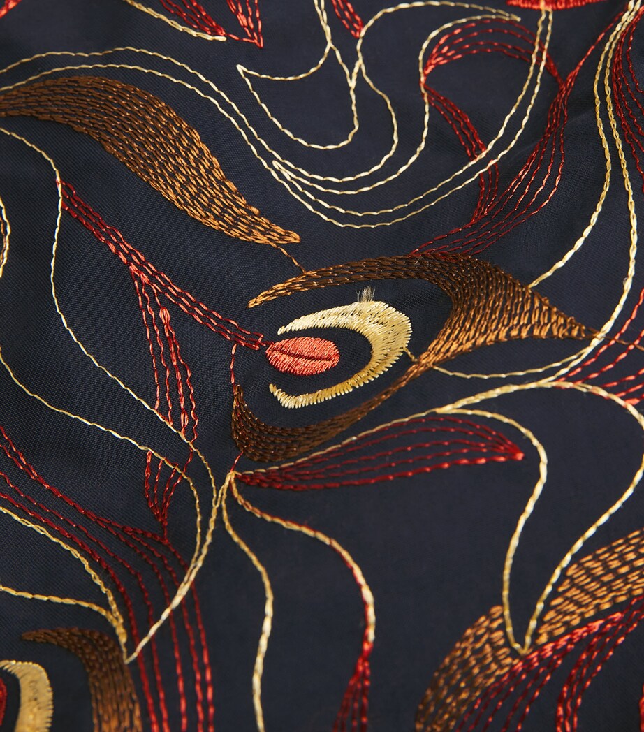 Camo Flowers Mistral Swim Shorts 390-BLEU MARINE Image 5