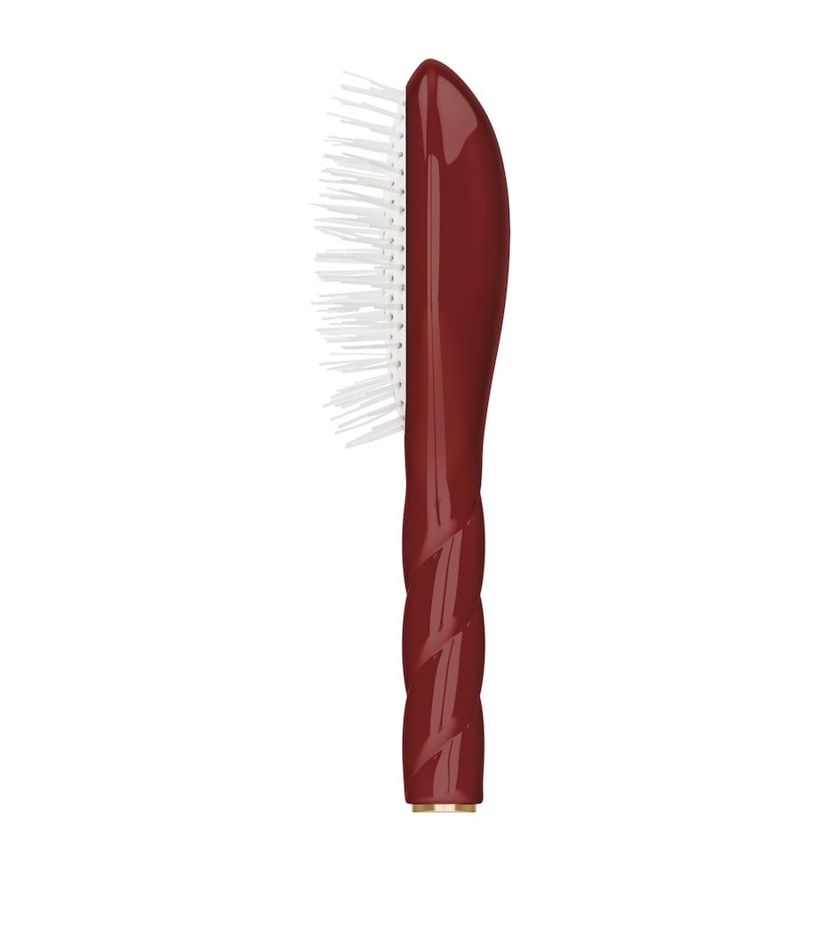 N.07 Small Detangling & Stimulating Hair Brush CHERRY Image 2