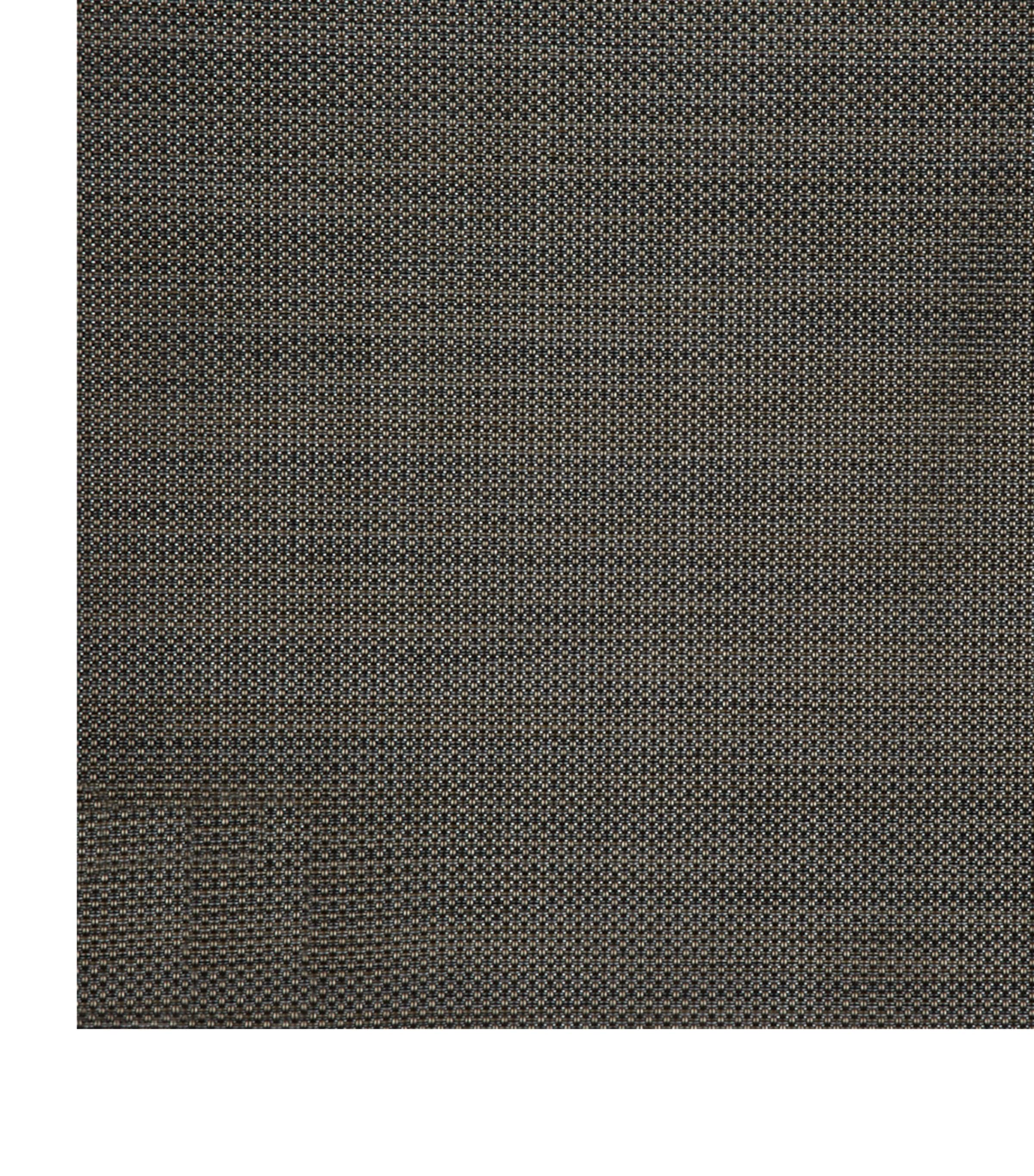 Mini Basketweave Rectangle Placemat (36cm x 48cm) BLACK Image 2