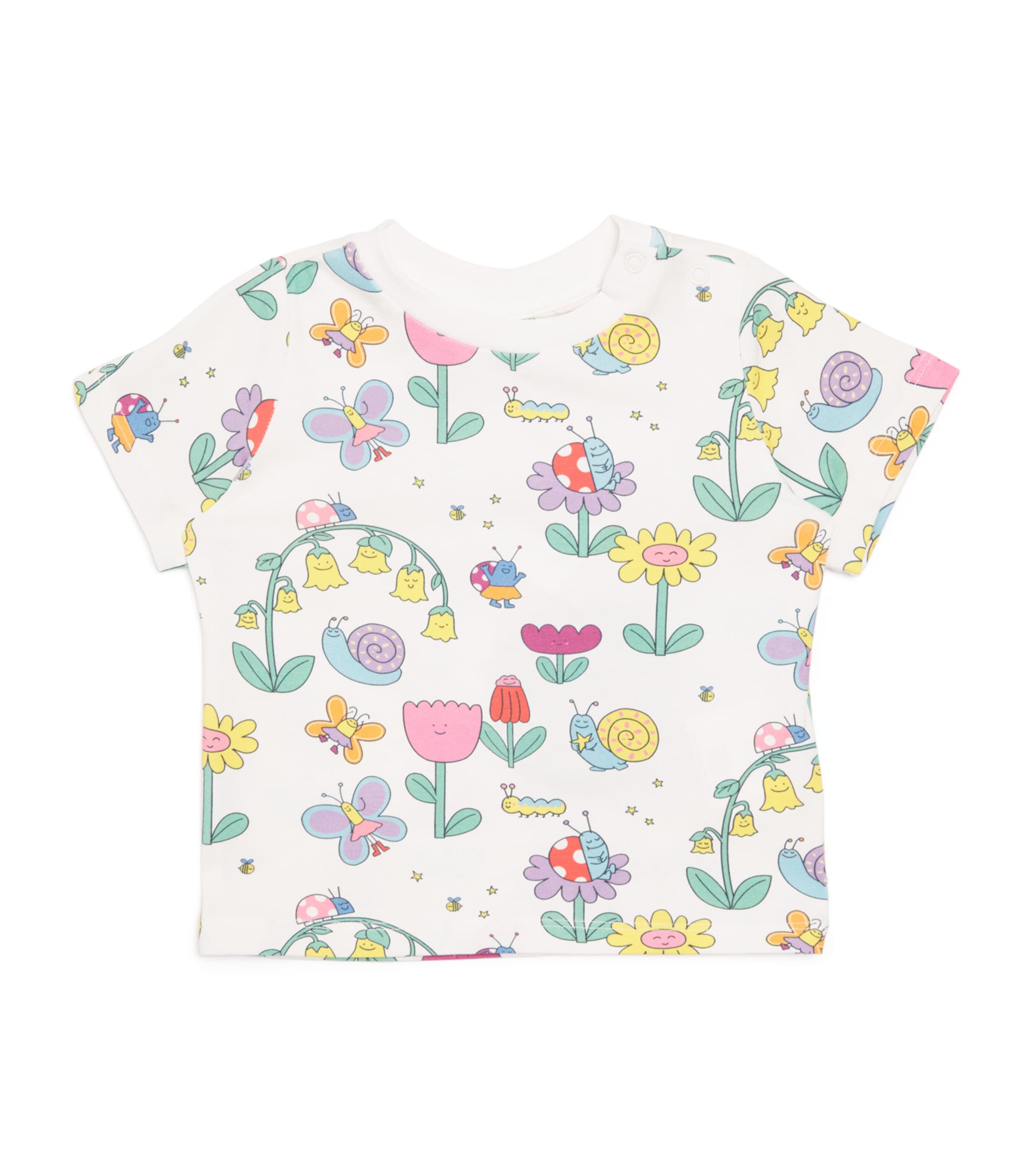 Stella McCartney Kids Floral T-Shirt (6-36 Months) Image 1