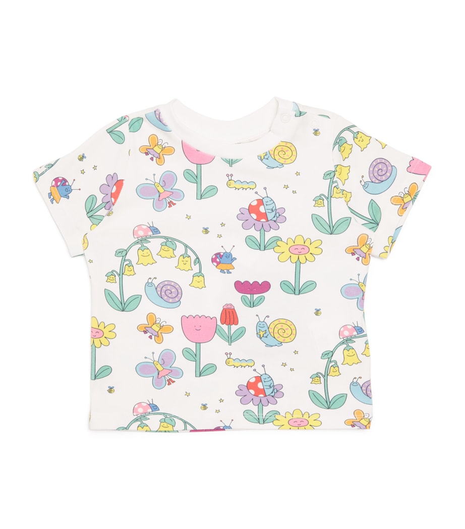 Stella McCartney Kids Floral T-Shirt (6-36 Months) Image 1