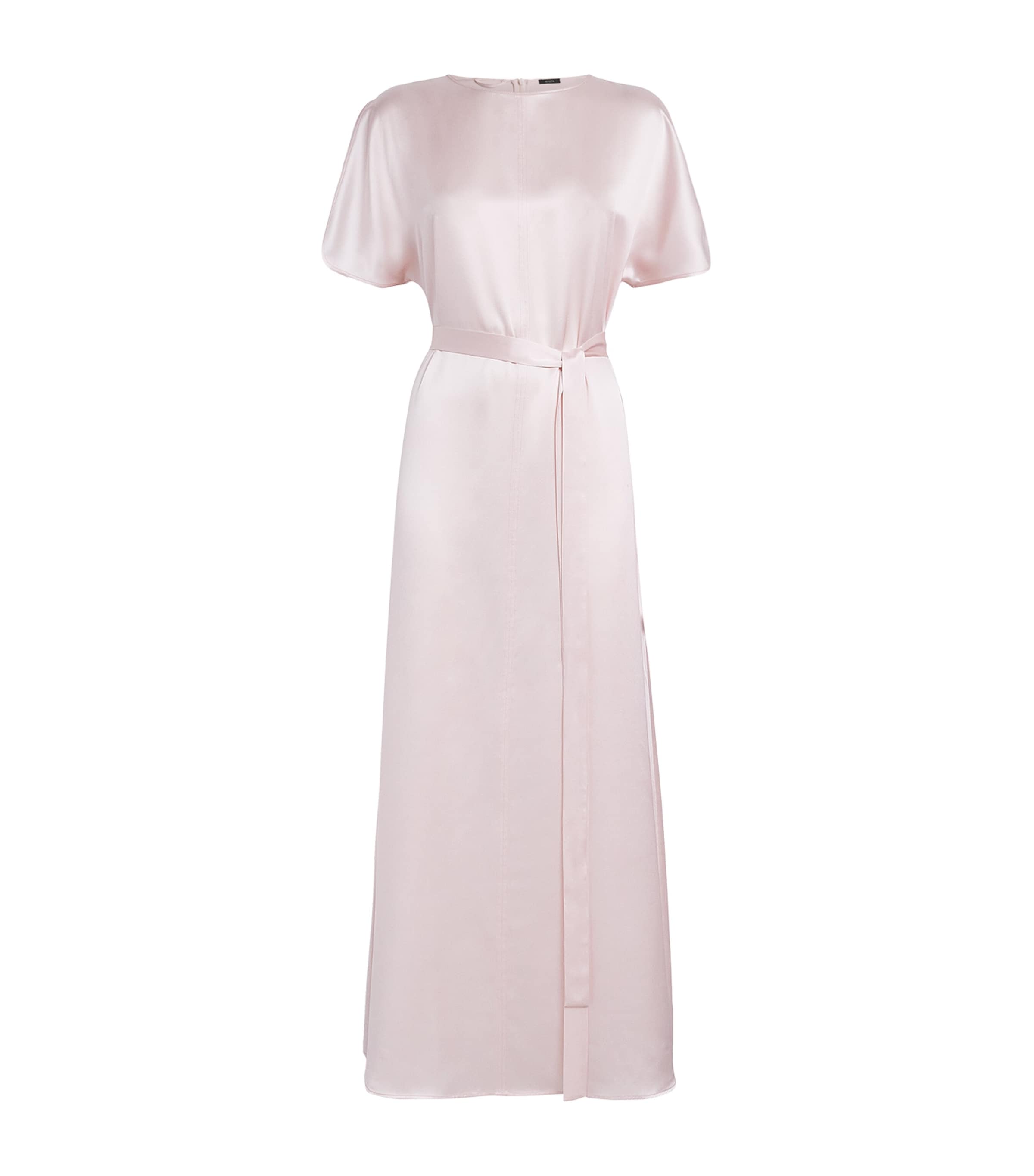 Joseph Silk Satin Daviel Dress In Pink