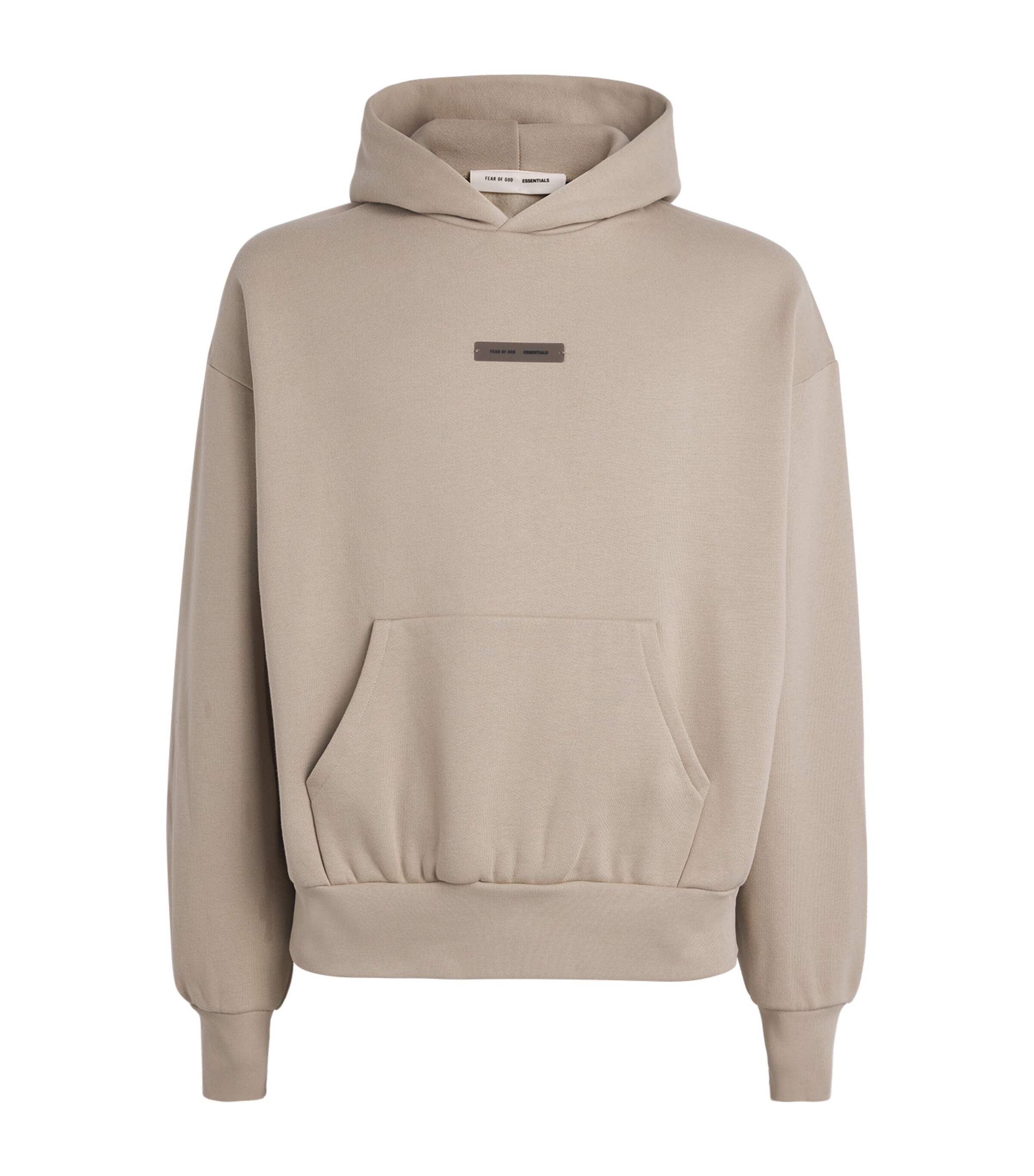 FEAR OF GOD ESSENTIALS Cotton-Blend Logo Hoodie | Men Clothing | Sweatshirts & Hoodies | Designers | FEAR OF GOD ESSENTIALS