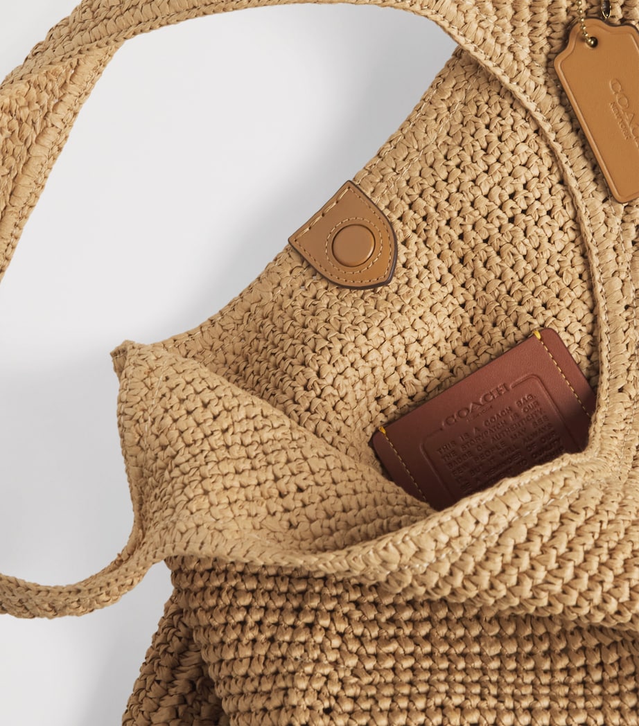 Coach Woven Brooklyn 39 Shoulder Bag Image 5