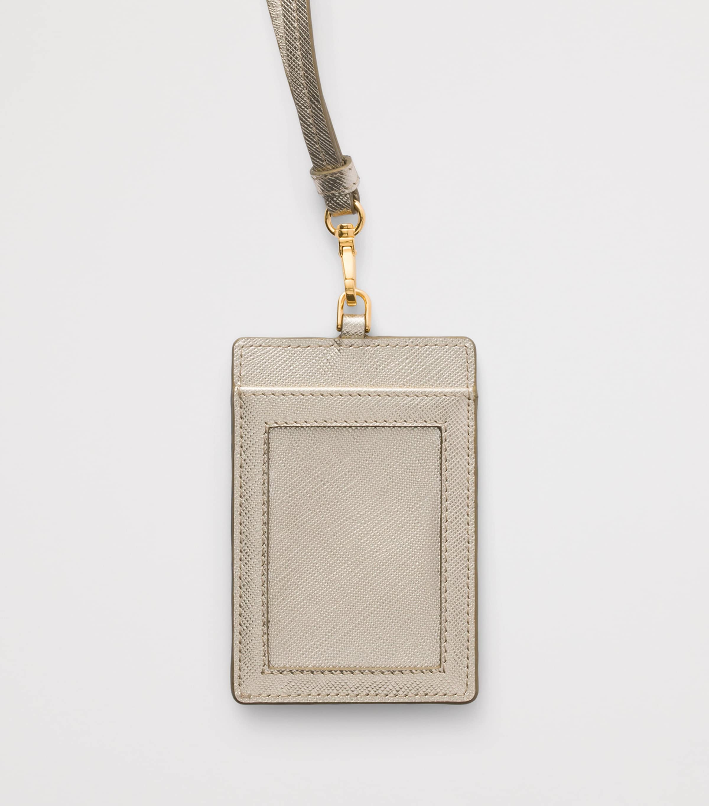 Saffiano Leather Badge Holder F0846 Image 2