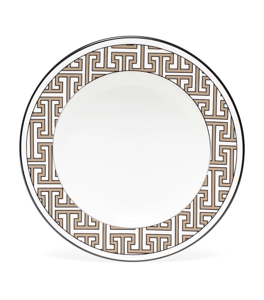 Maze Tea Plate (16.5cm) TRUFFLE Image 1