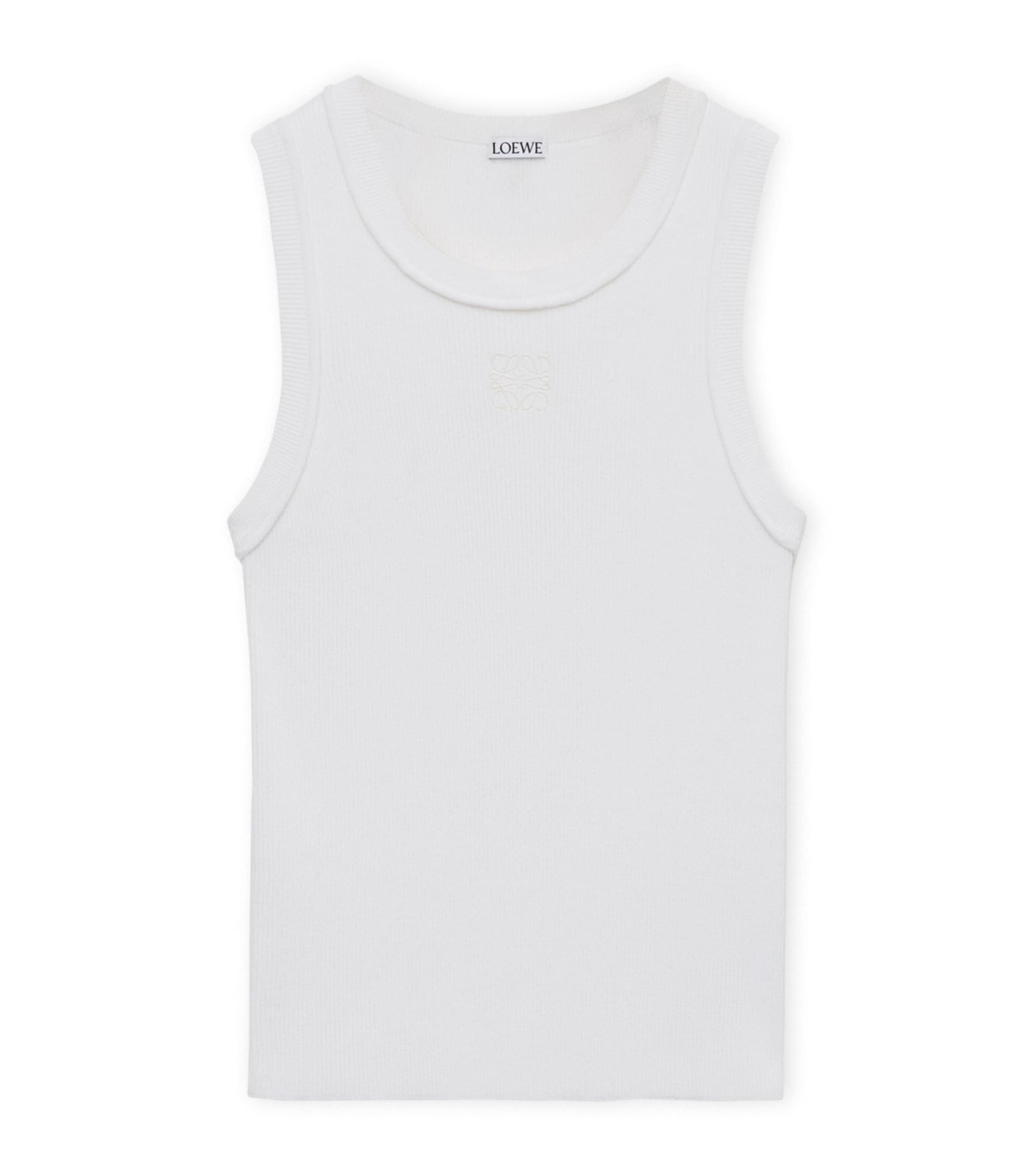 Anagram Tank Top WHITE Image 1