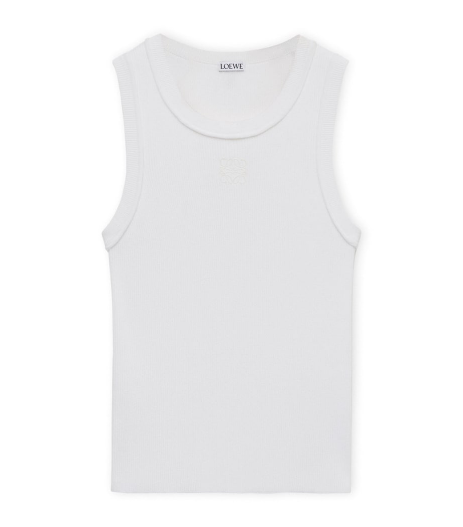 Anagram Tank Top WHITE Image 1