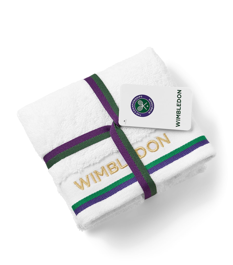 Christy x Wimbledon Sports Towel (Pack of 2) Green Image 1