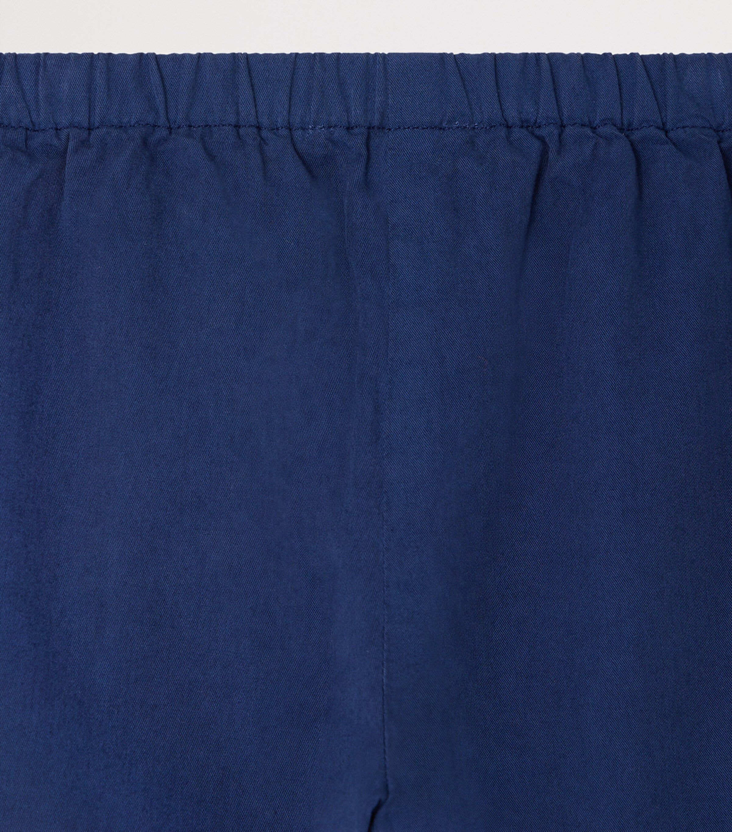 Bonpoint Cotton Dandy Trousers (6-18 Months) Indigo Image 3