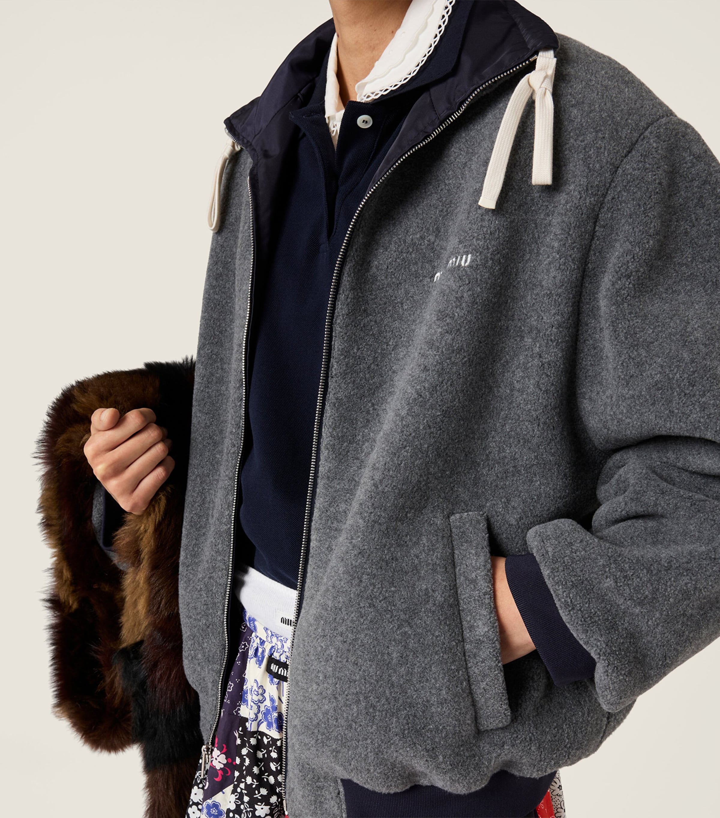 Reversible Bomber Jacket F0008 Image 4