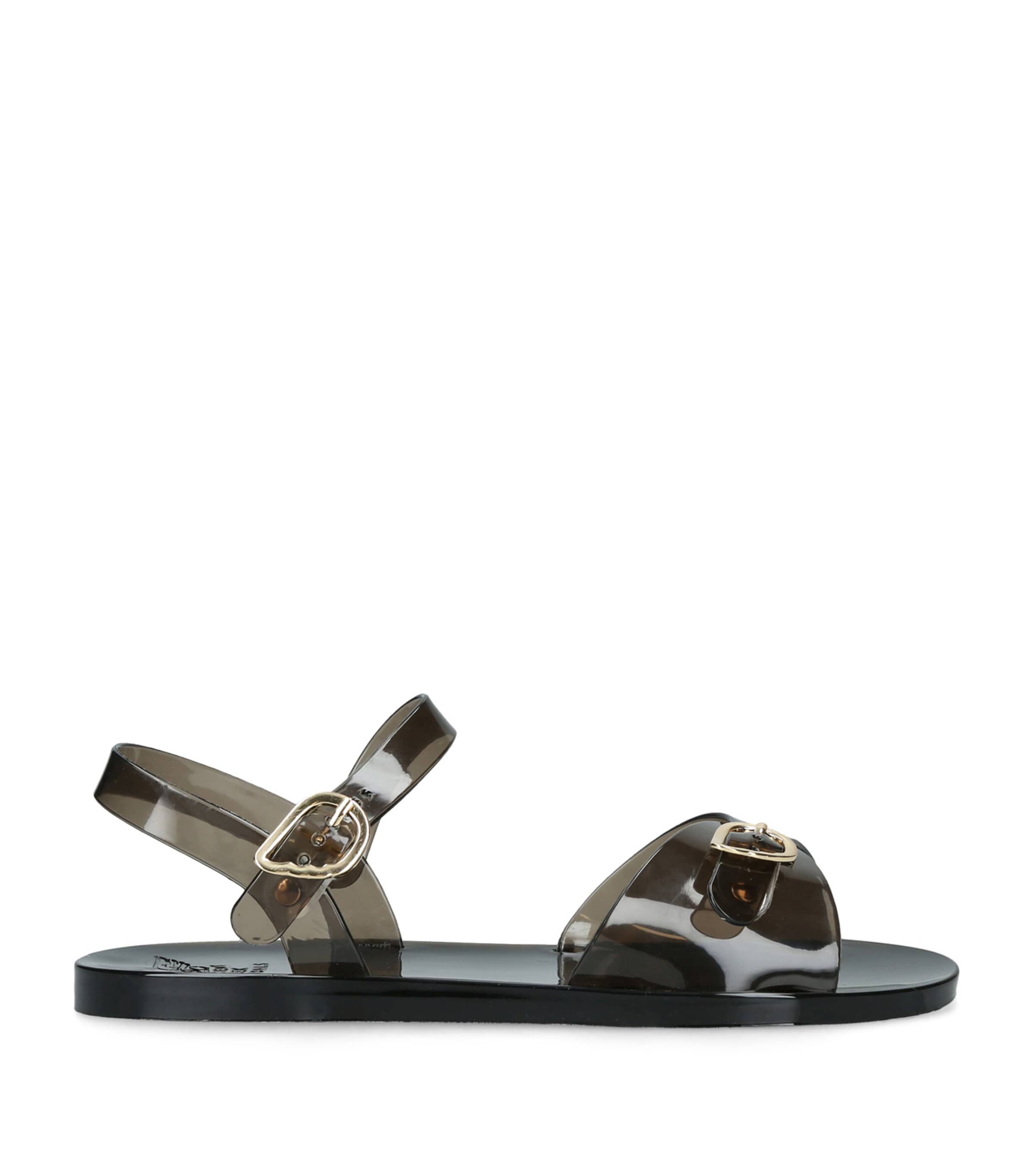 Ancient Greek Sandals Jelly Irini Sandals Black Image 1