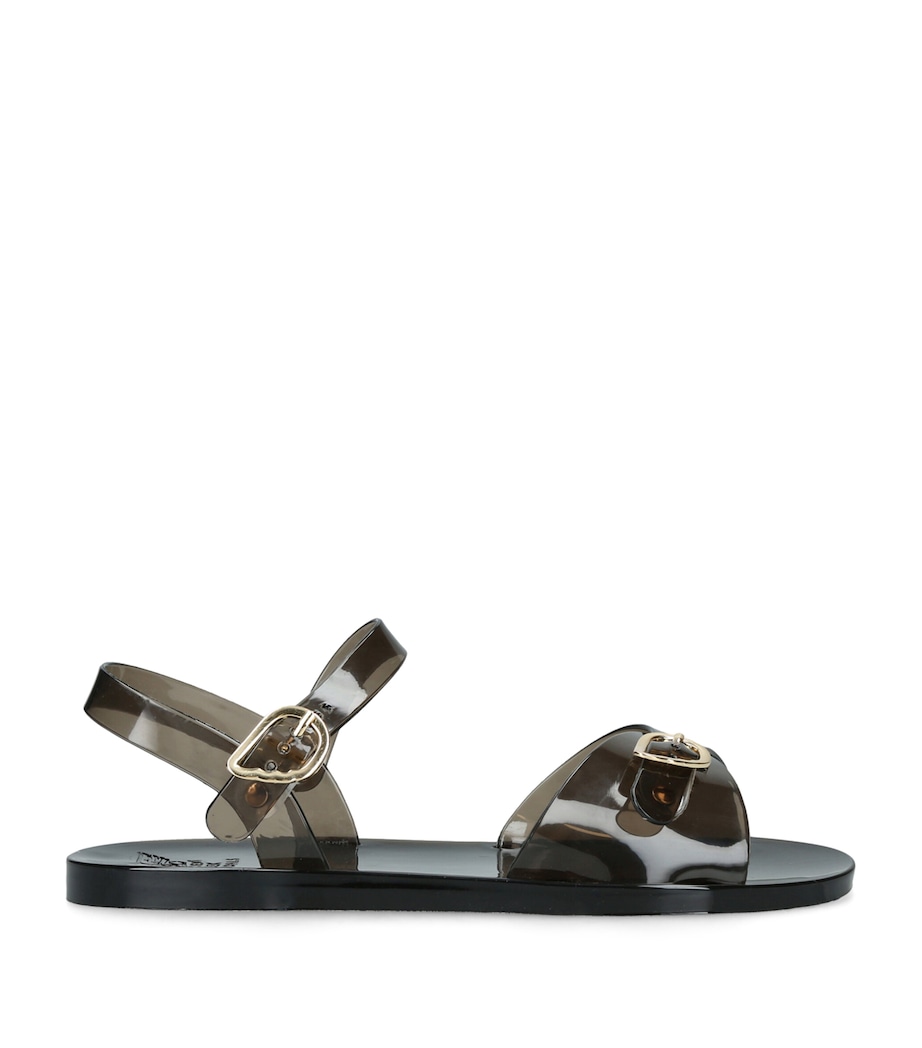 Ancient Greek Sandals Jelly Irini Sandals Black Image 1