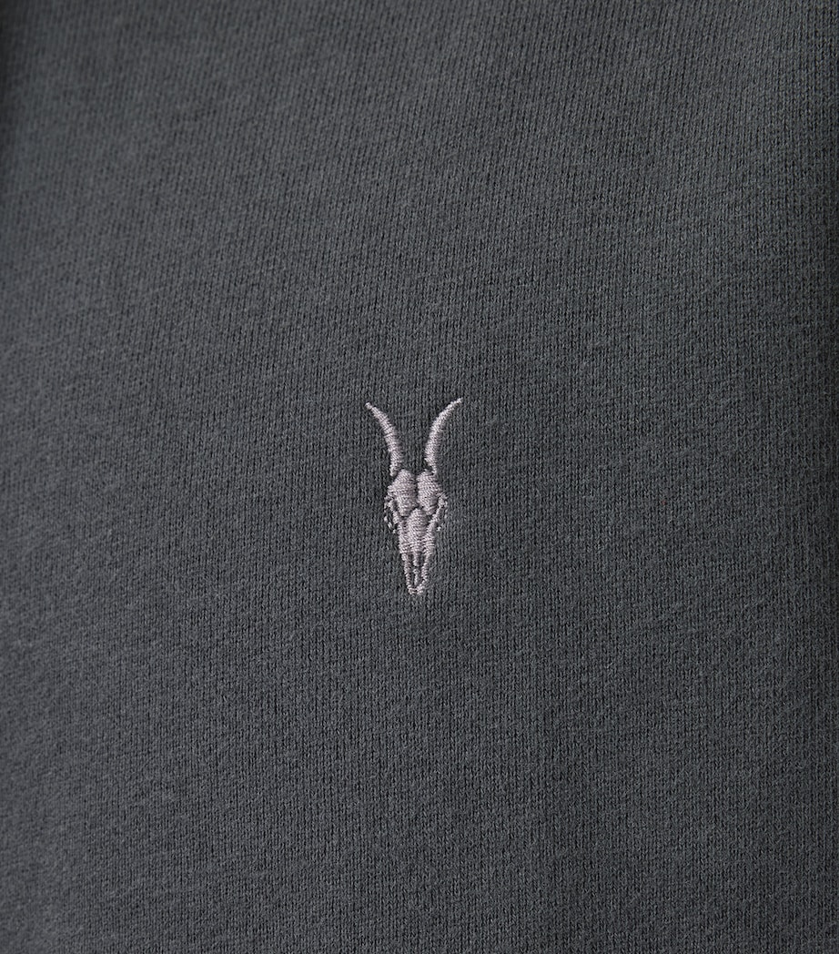Organic Cotton Raven Ramskull Hoodie CARTER GREY Image 7