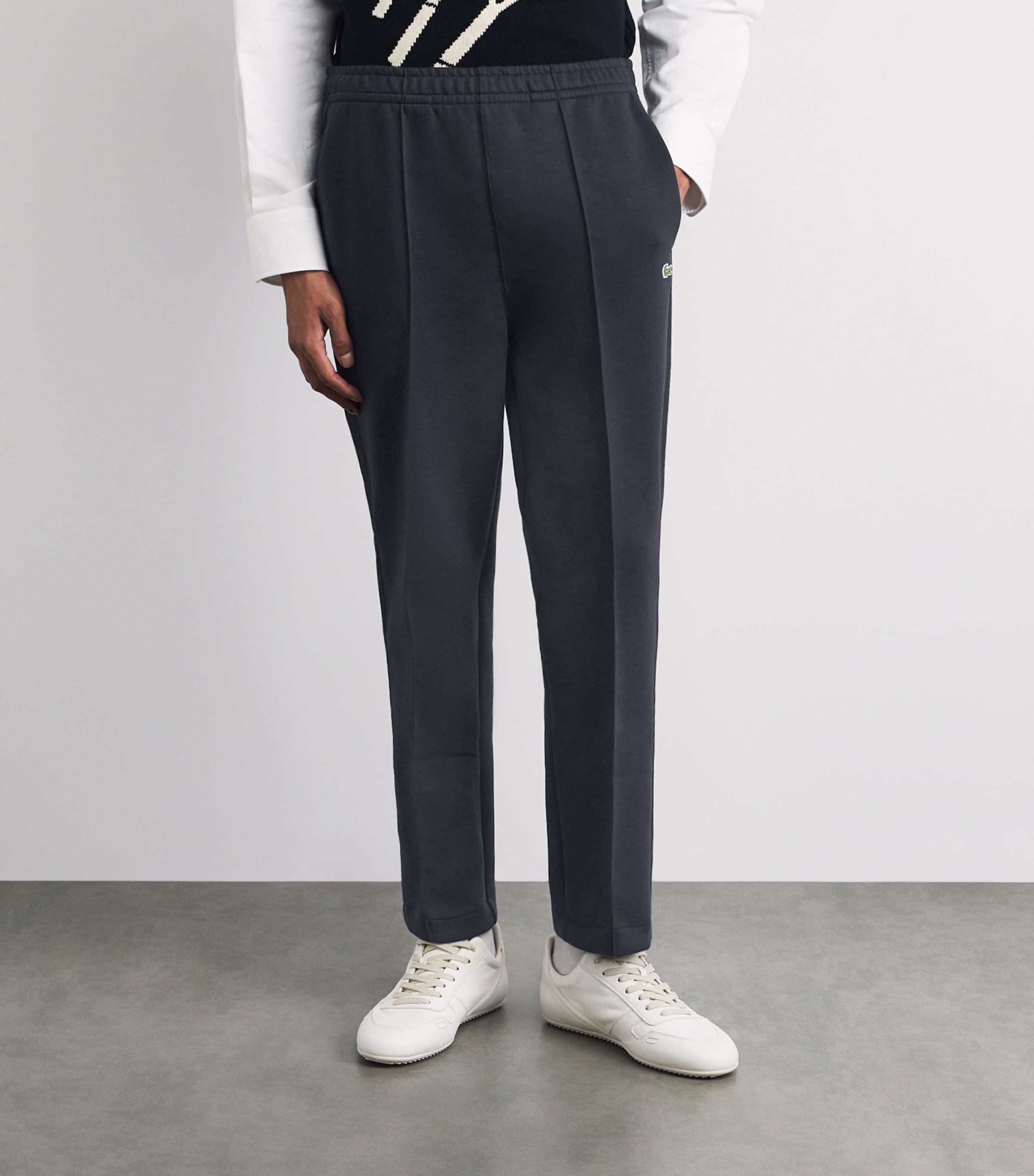 Lacoste Mens Straight Sweatpants Navy Image 4