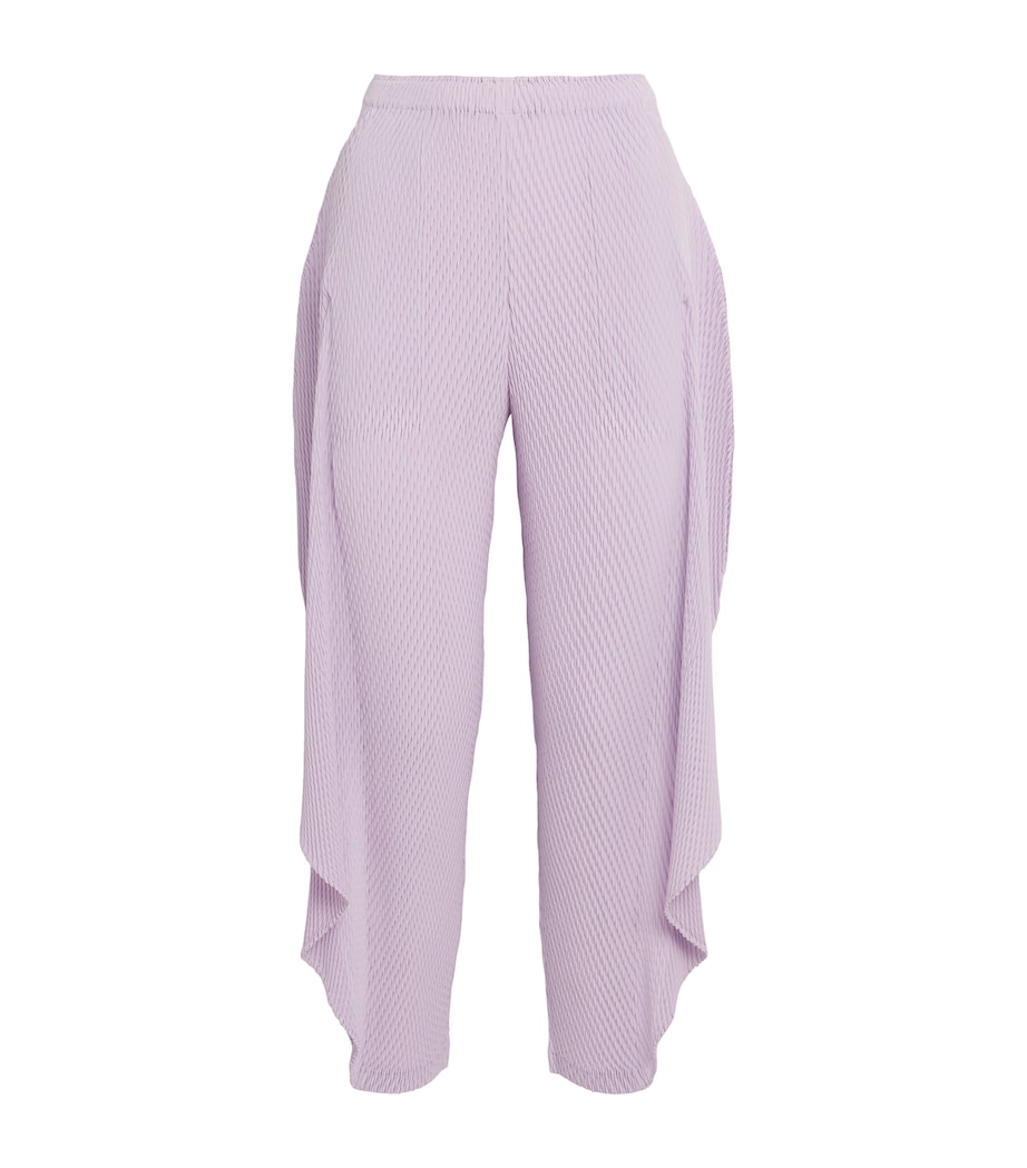 Orbicular Pleats Trousers LIGHT PURPLE Image 1