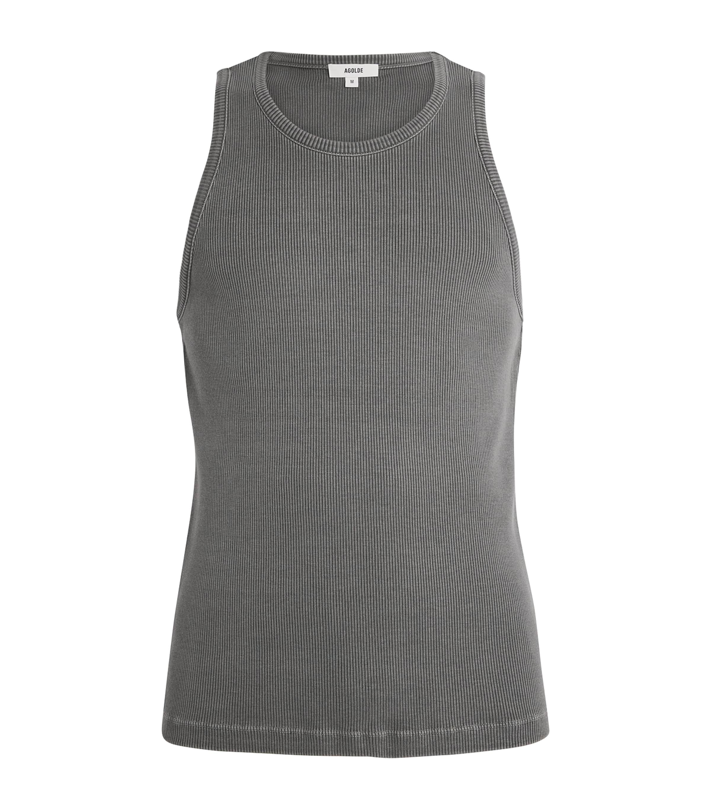 Agolde Ribbed Viggo Tank Top