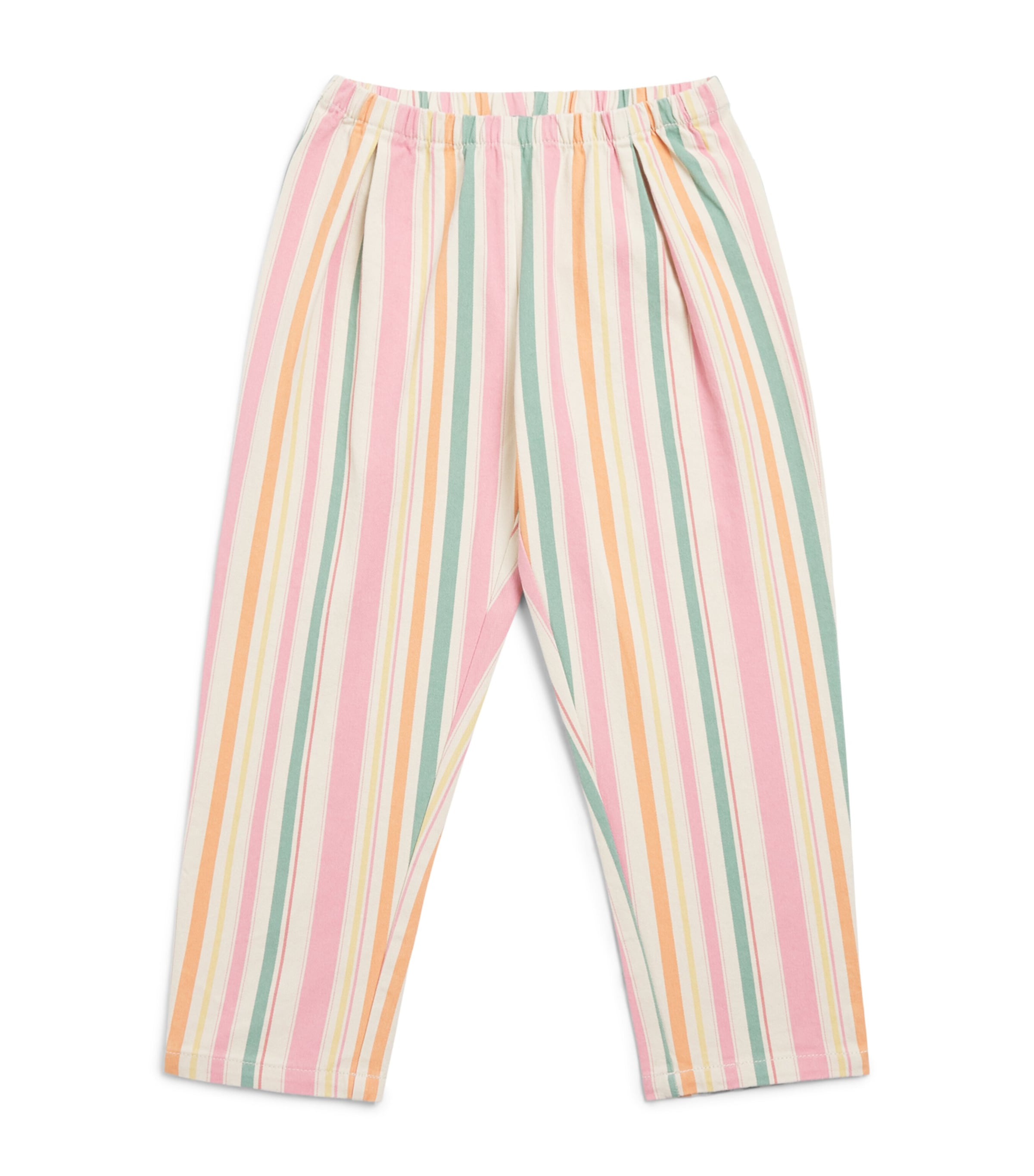 KONGES SLOJD Organic Cotton Frankie Trousers (12 Months-10 Years) Miami Stripe Image 1
