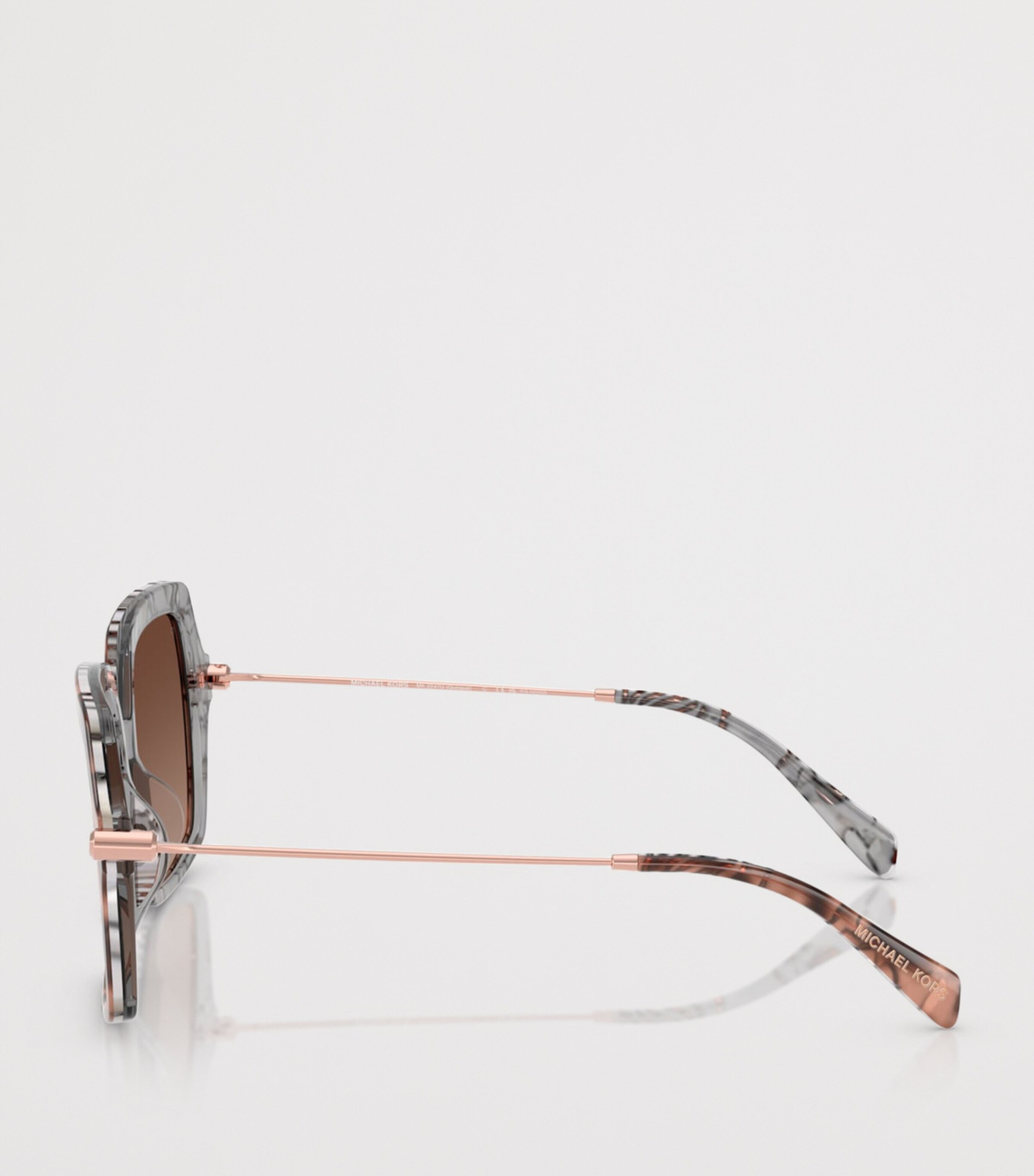 Michael Kors Quogue Square Sunglasses Brown Image 3