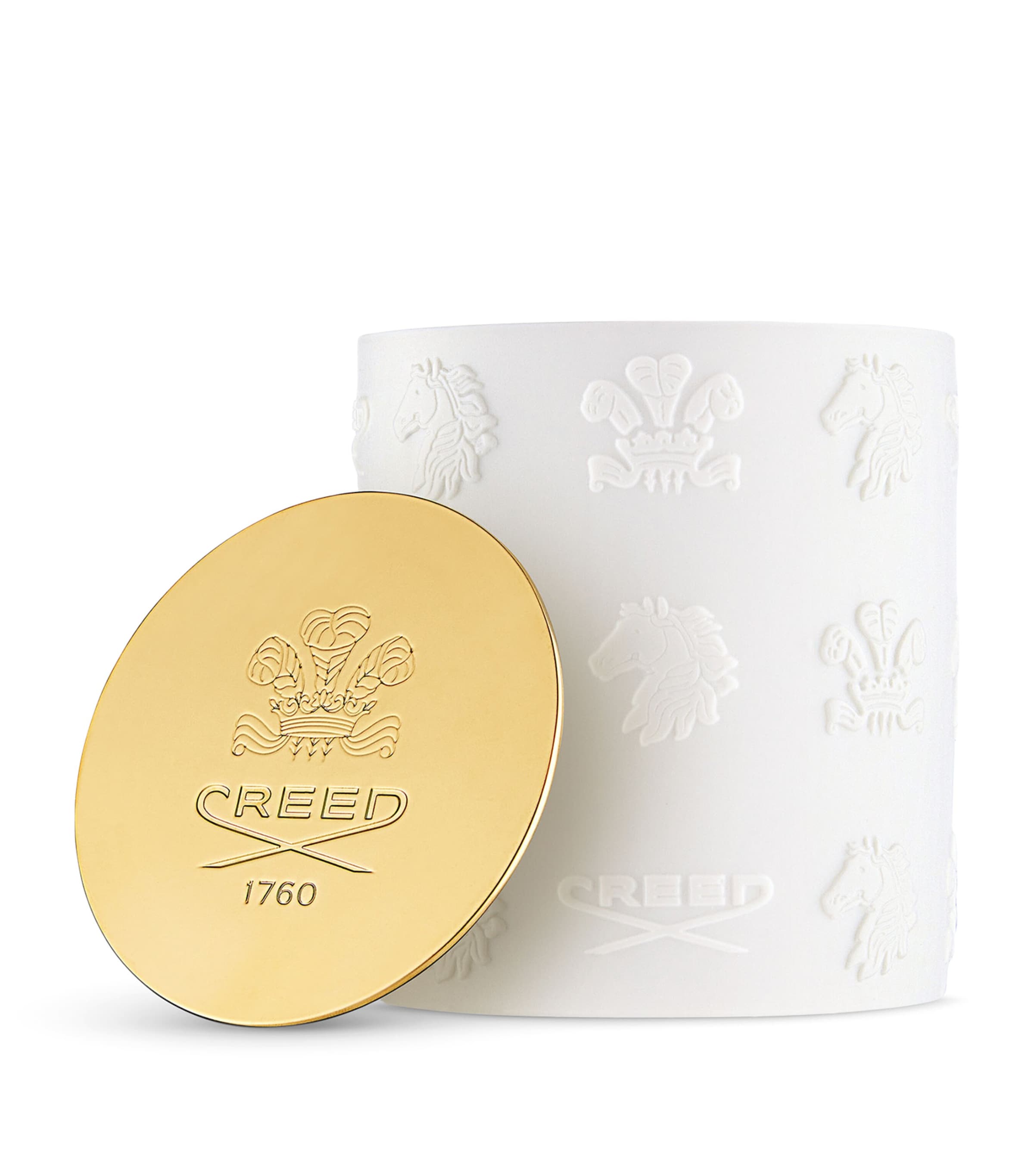 Creed Silver Mountain Water Candle 220g In White