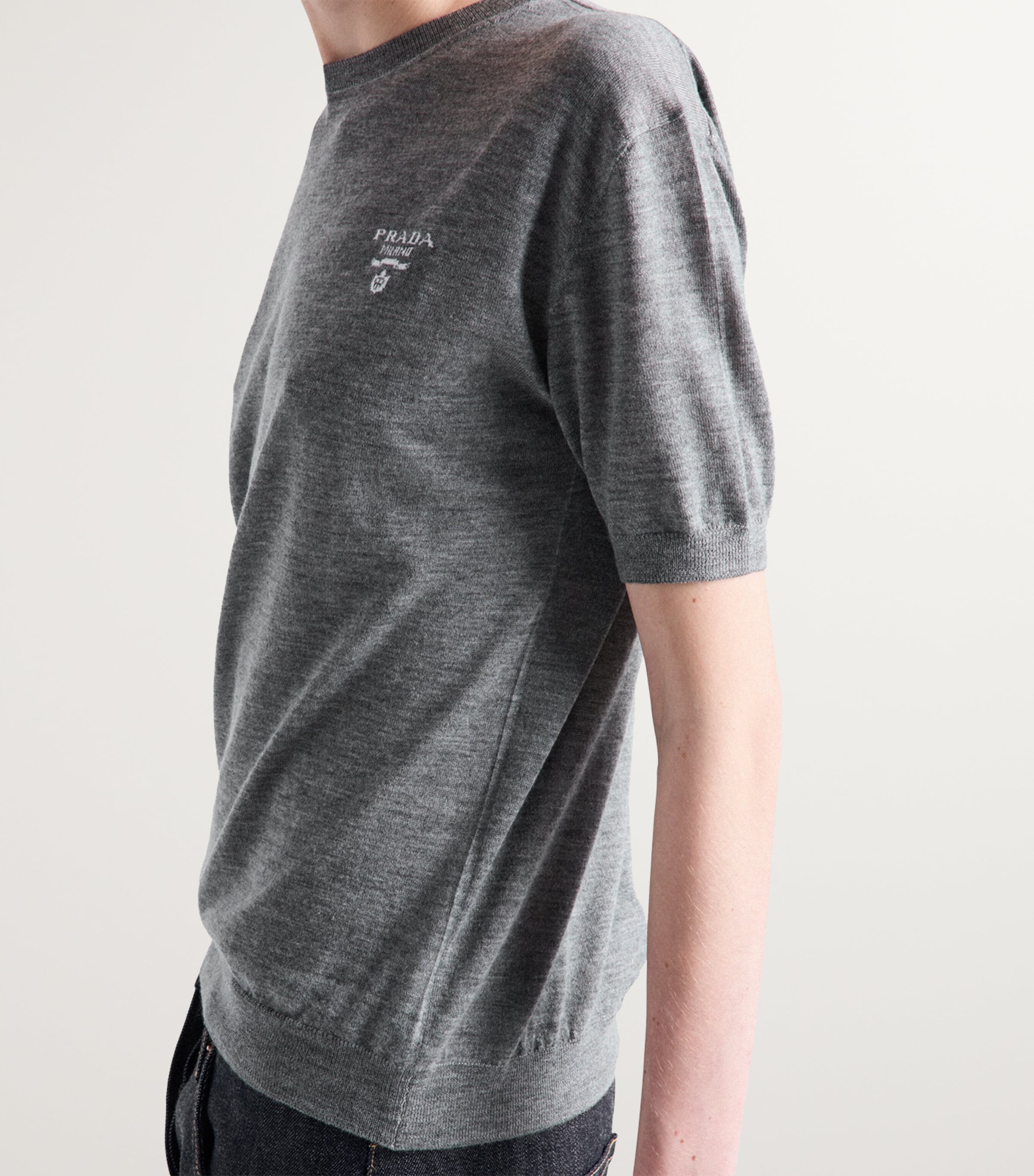 Cashmere Crew-Neck Sweater F0480 Image 6