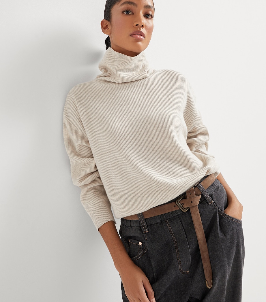 Cashmere High-Neck Sweater C9276 Image 5