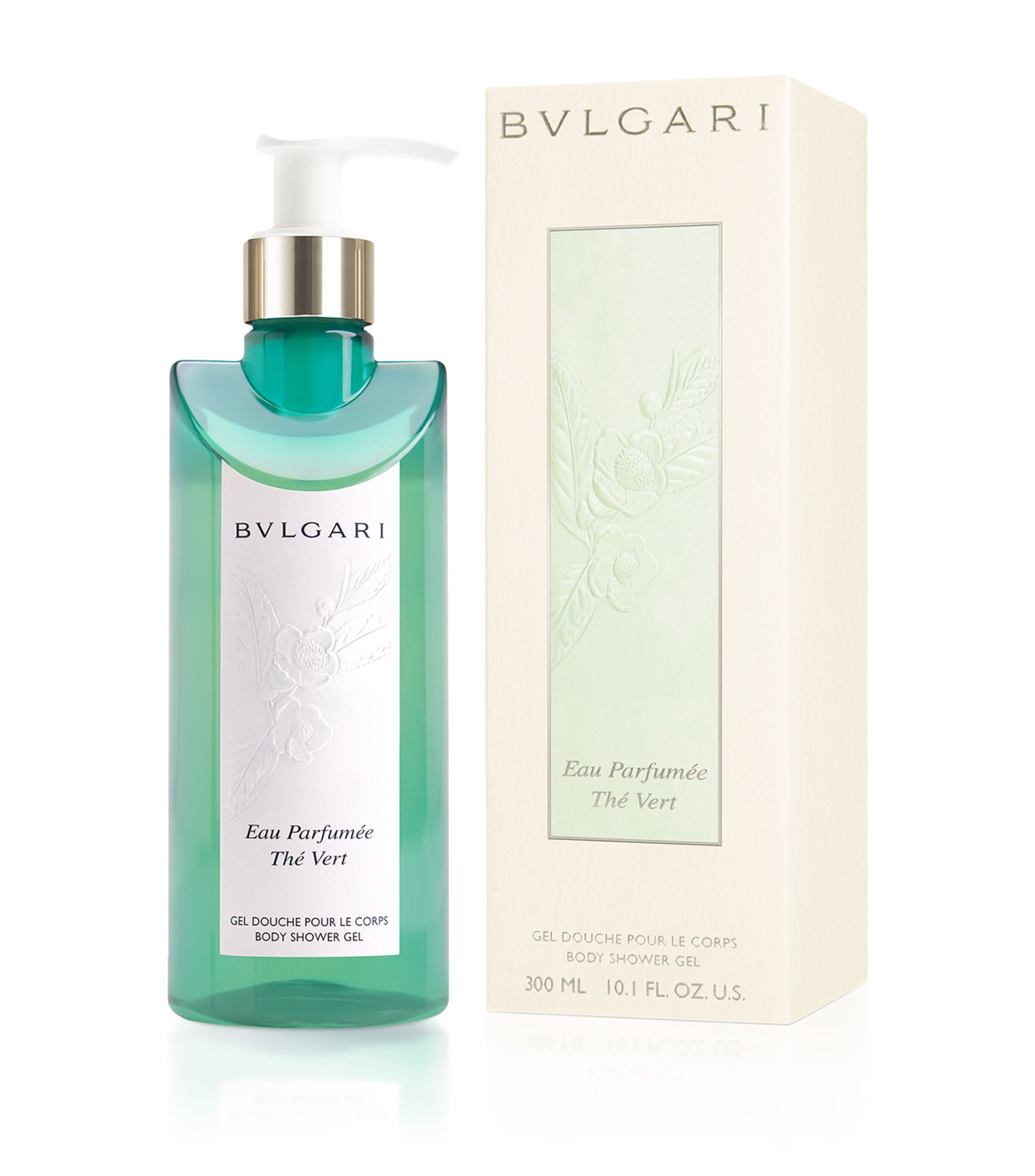 Bvlgari Eau Parfumée Thé Vert Shower Gel (300ml) | Harrods US
