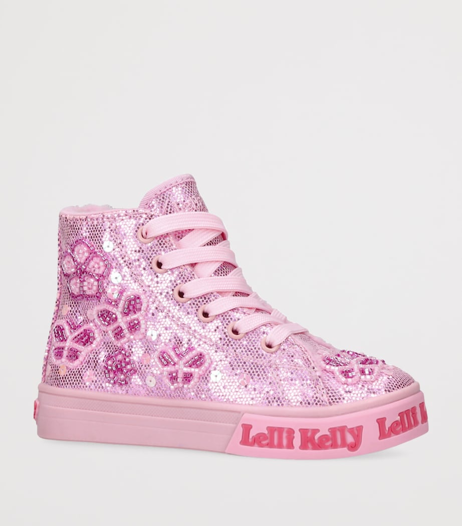 Taylor High-Top Sneakers PINK Image 3