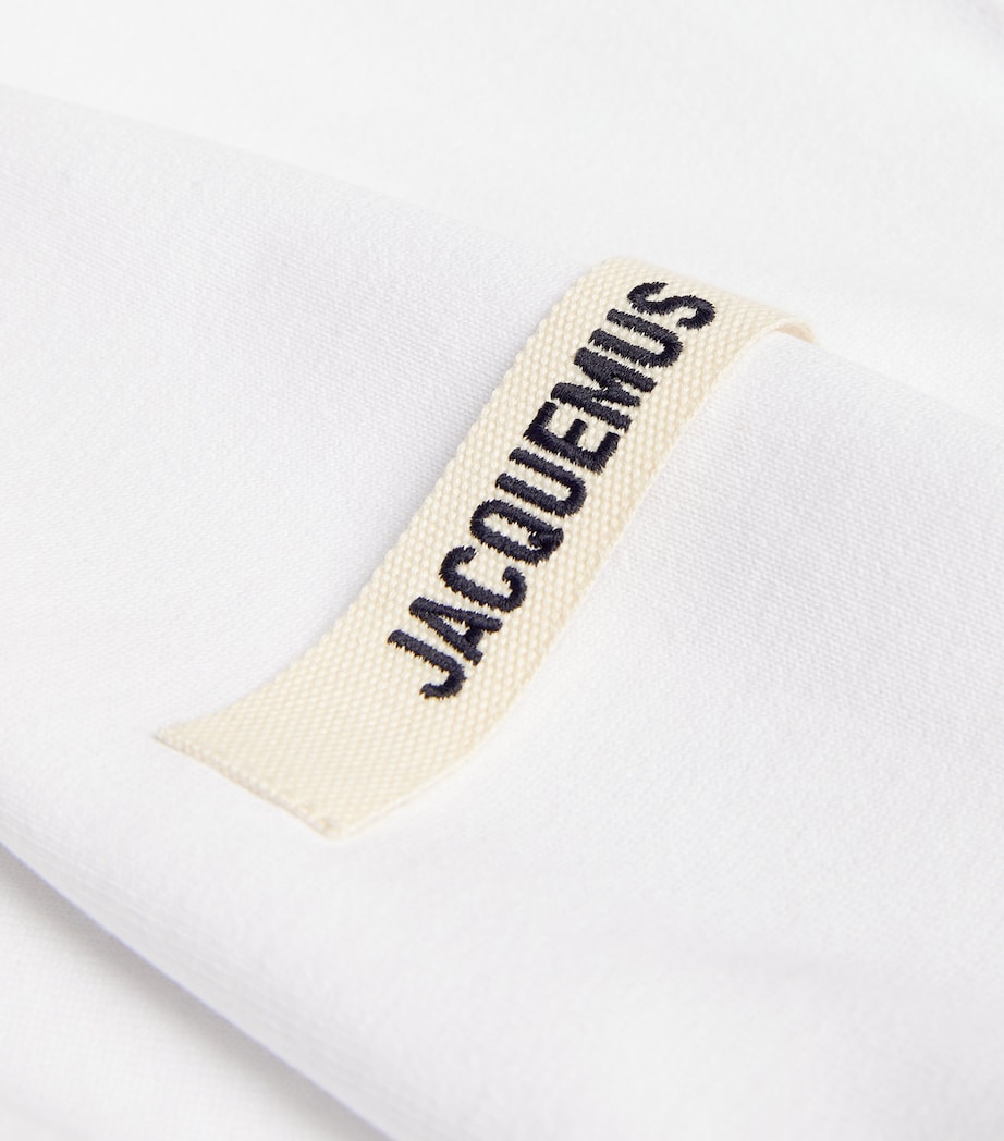 Grosgrain Logo T-shirt 100 WHITE Image 5