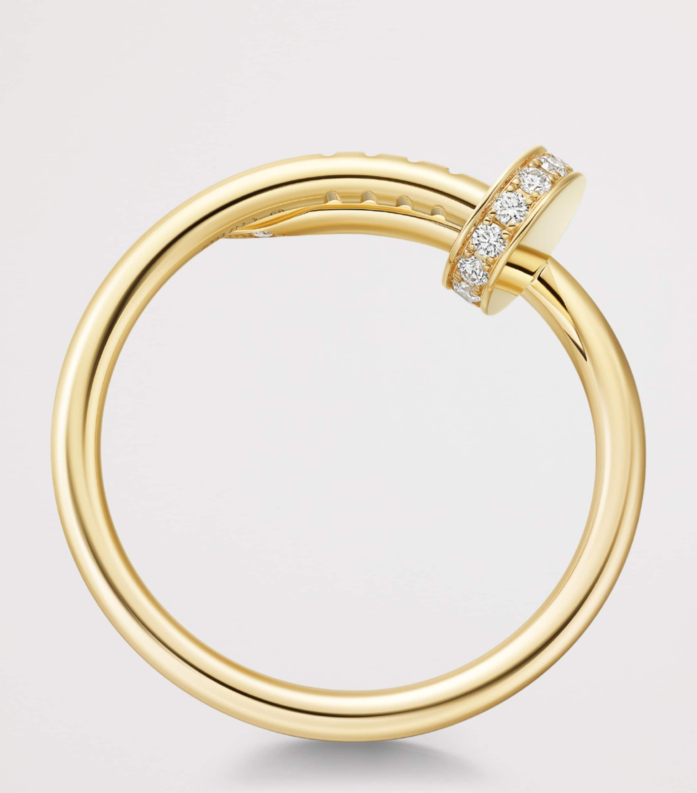 Yellow Gold and Diamond Juste Un Clou Ring YELLOW GOLD Image 5