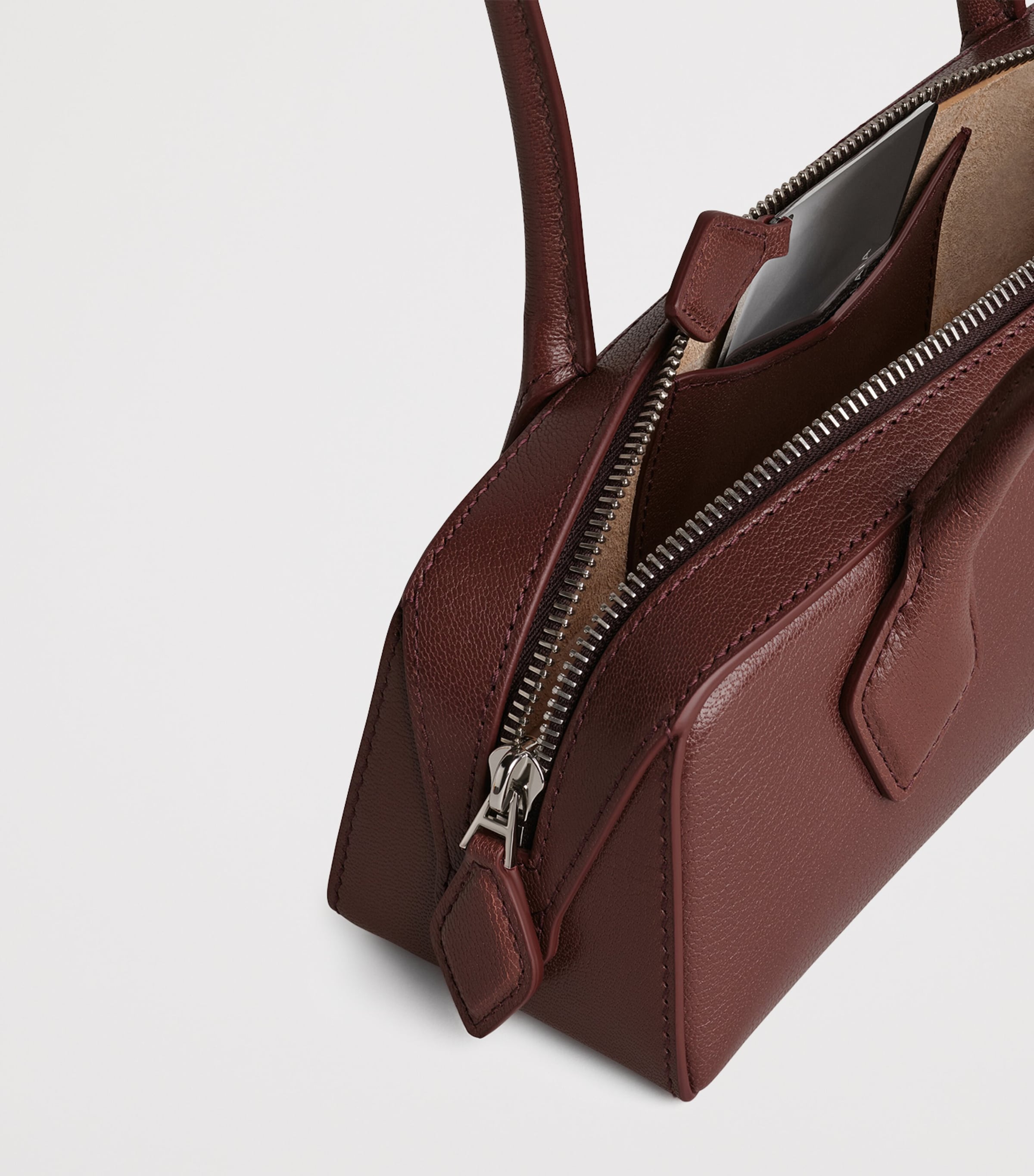 Small Leather Le Teckel Shoulder Bag OR Image 3