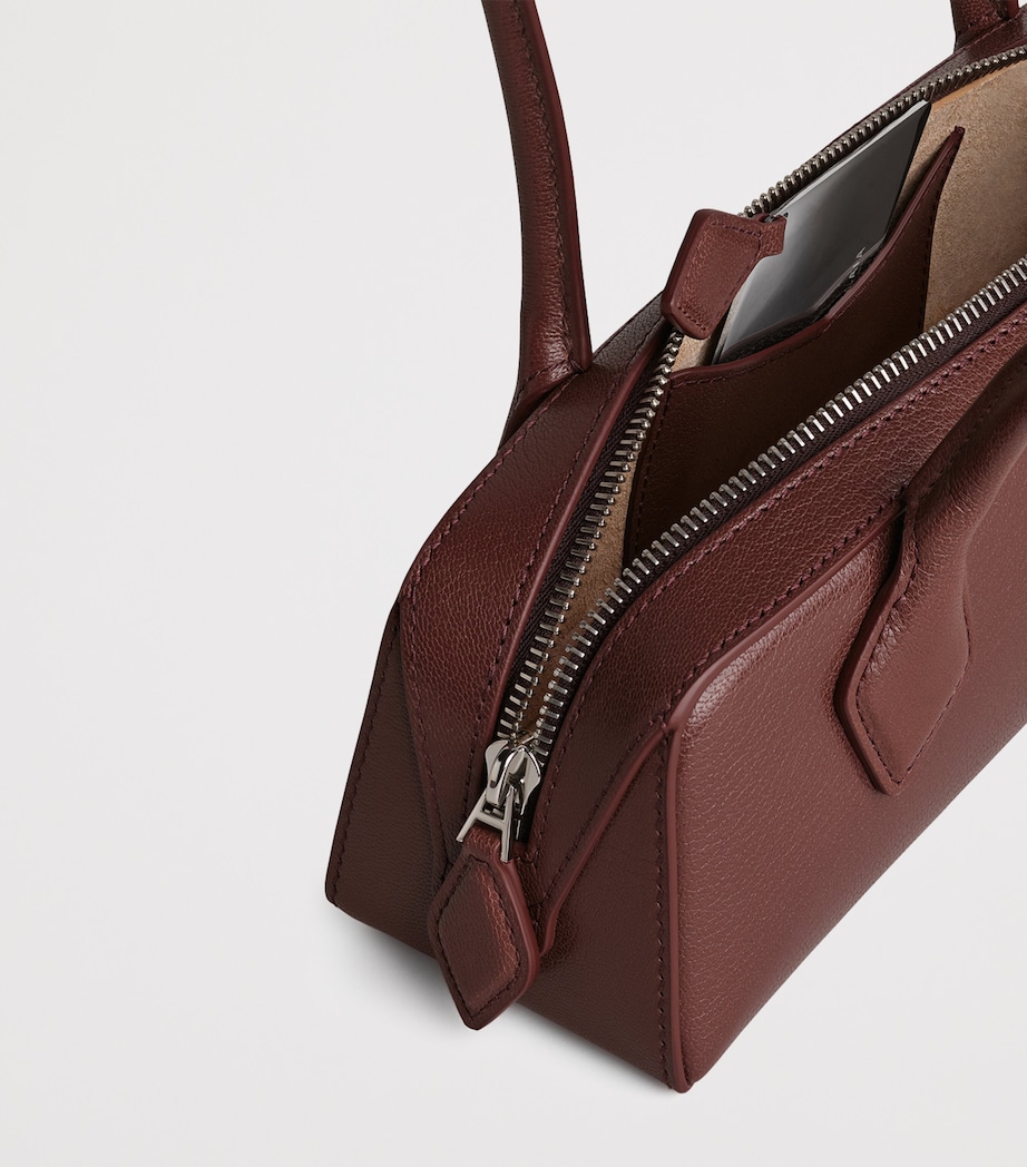 Small Leather Le Teckel Shoulder Bag OR Image 3