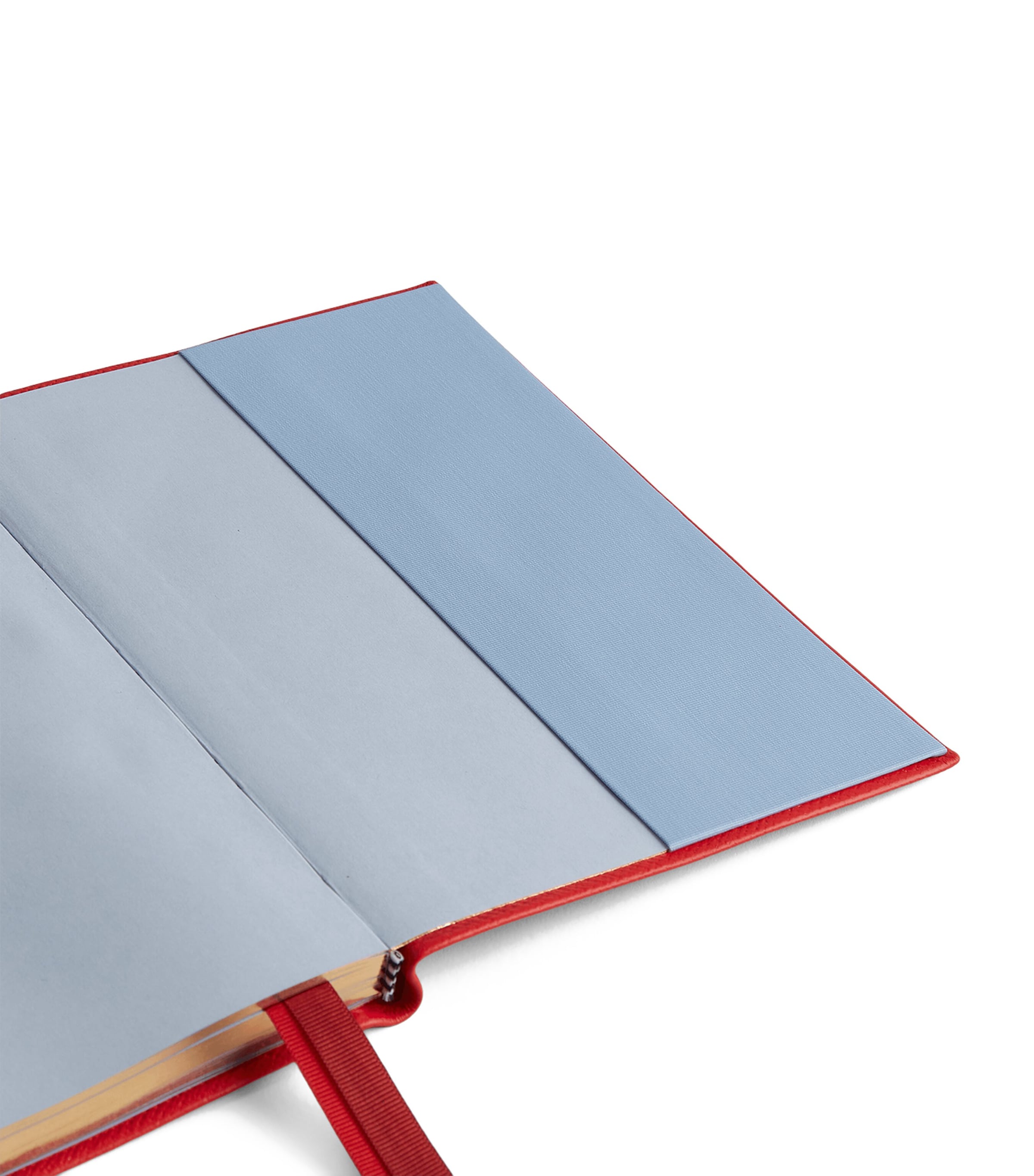 Leather Soho A5 2026 Diary SCARLET RED Image 4