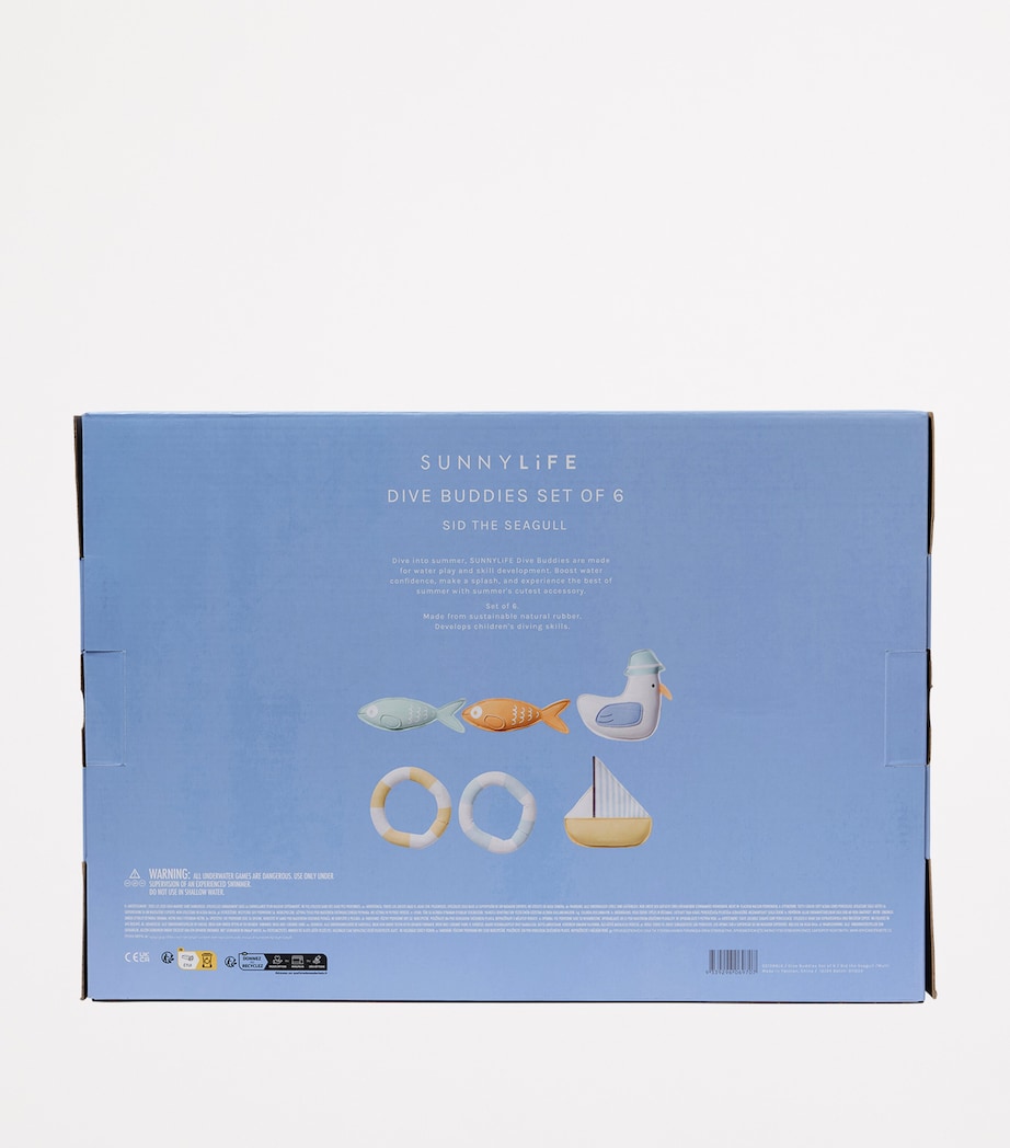 Sid the Seagull Dive Buddies (Set of 6) SID THE SEAGULL Image 6