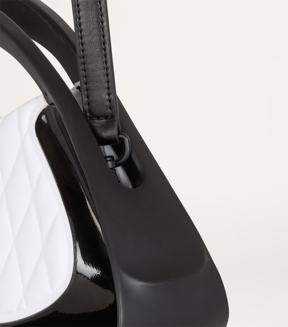 Small Jolie Madame Top-Handle Bag GAB BLANC/NOIR Image 3