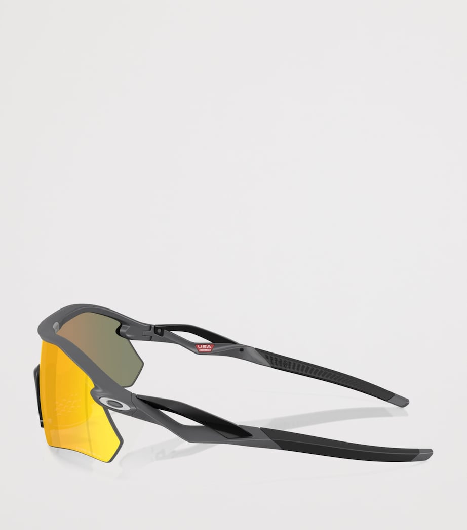 Oakley Radar Plate Rectangle Sunglasses Grey Image 3