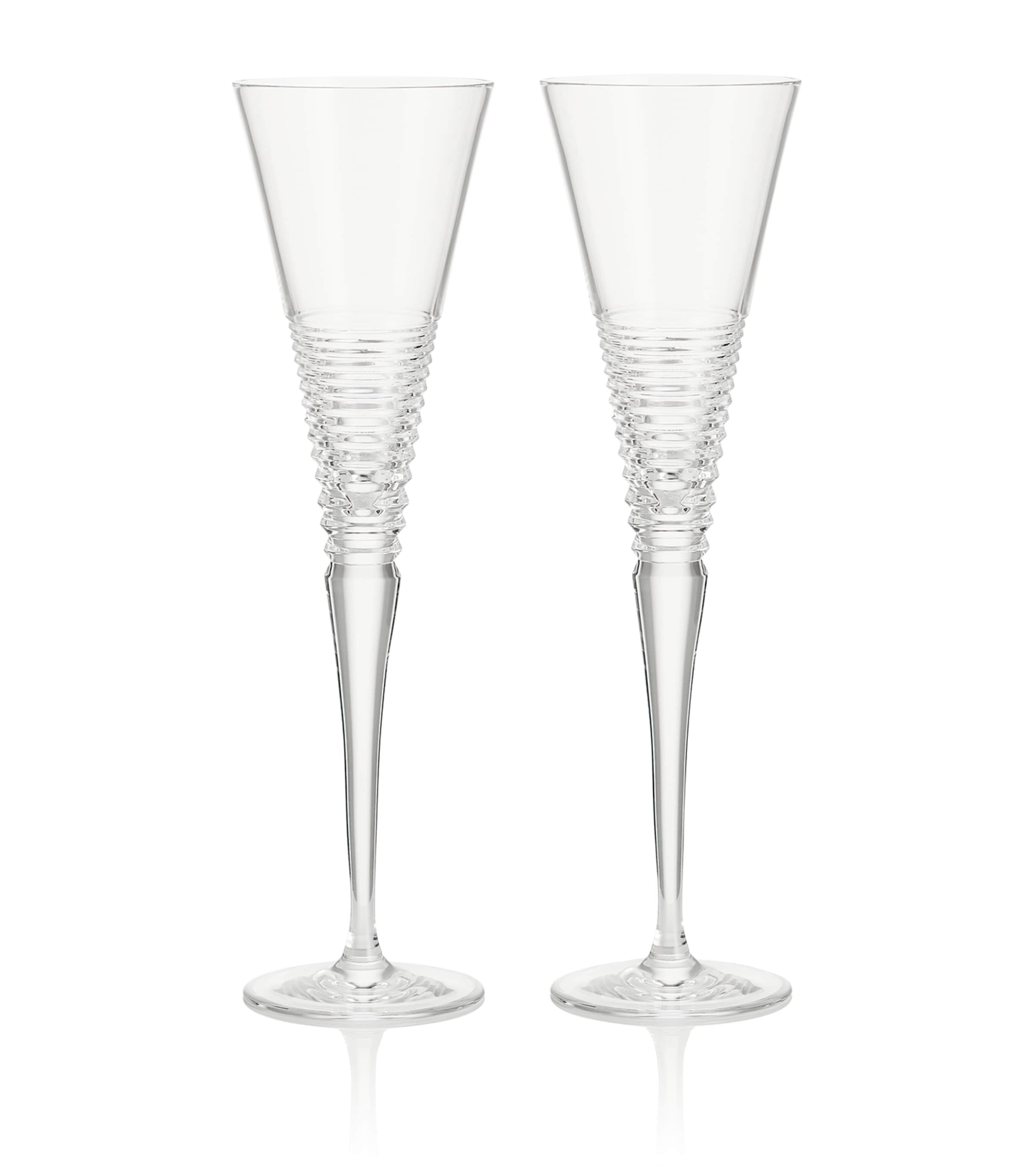 Waterford Set of 2 Circon Champagne Flutes (150ml) Clear