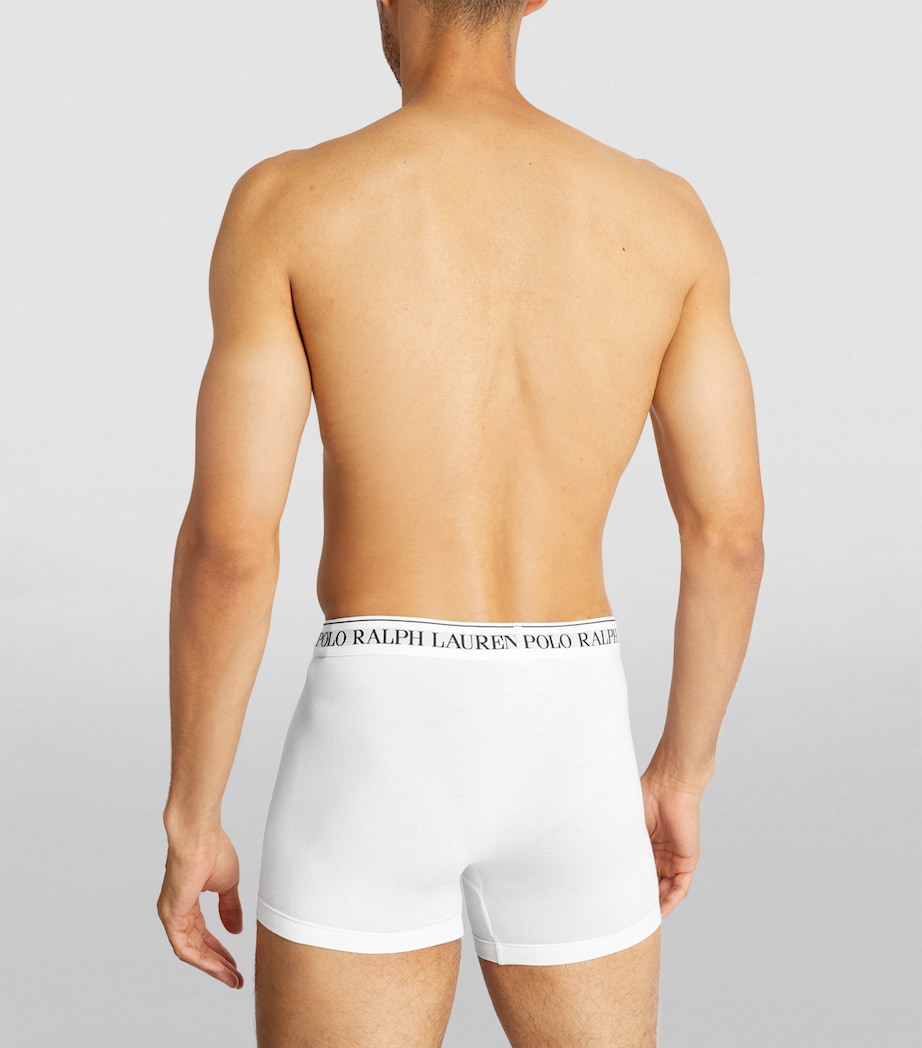 Stretch-Cotton Boxer Briefs (Pack of 3) WHITE/WHITE/WHITE Image 3