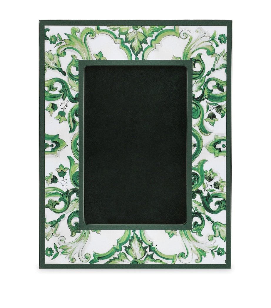 Lacquered Wood Frame (6.7" x 8.7") UV001-VERDE MAIOLICA Image 1