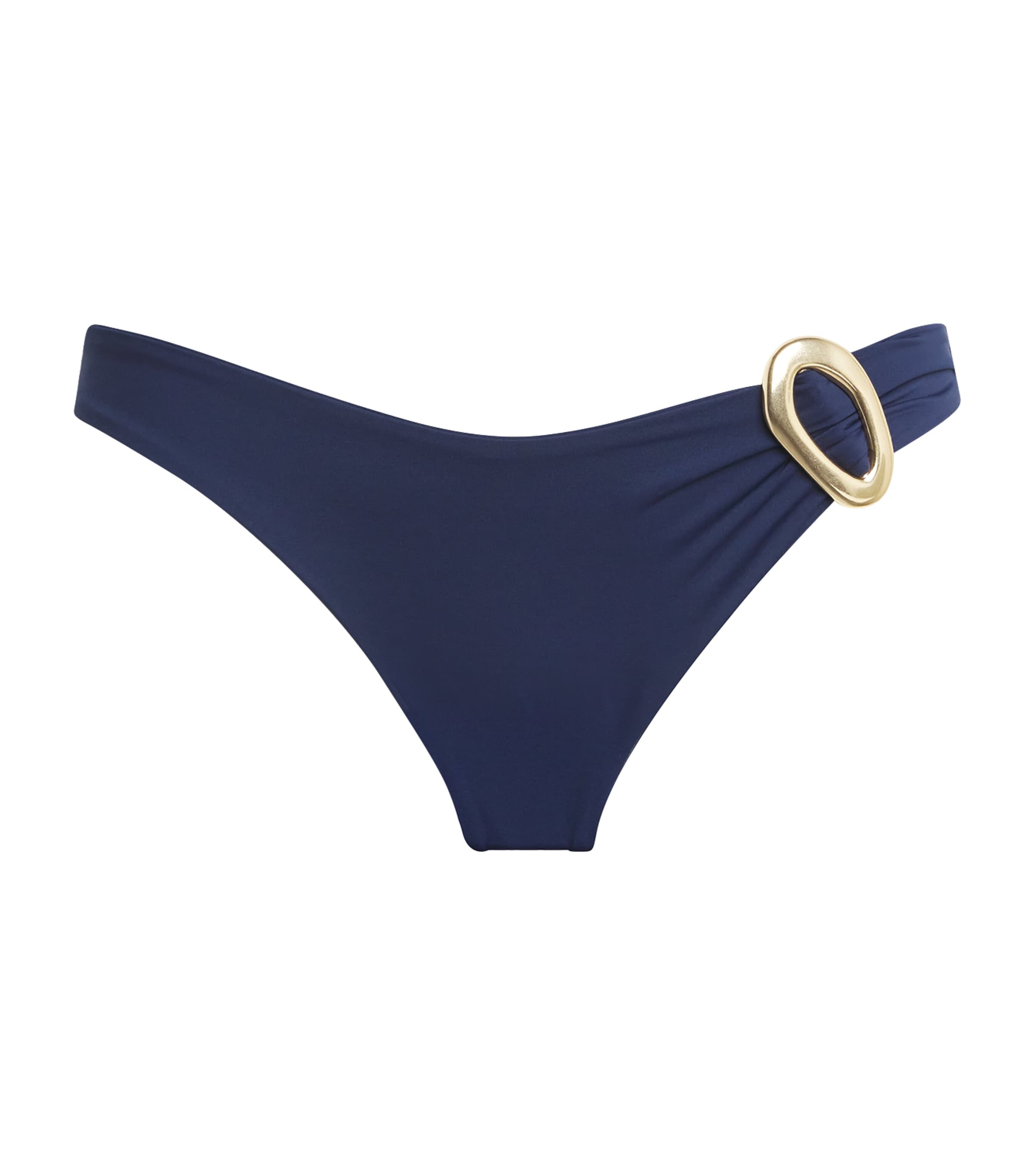 AWAY THAT DAY Womens Cabo Verde Bikini Briefs French Navy Image 1