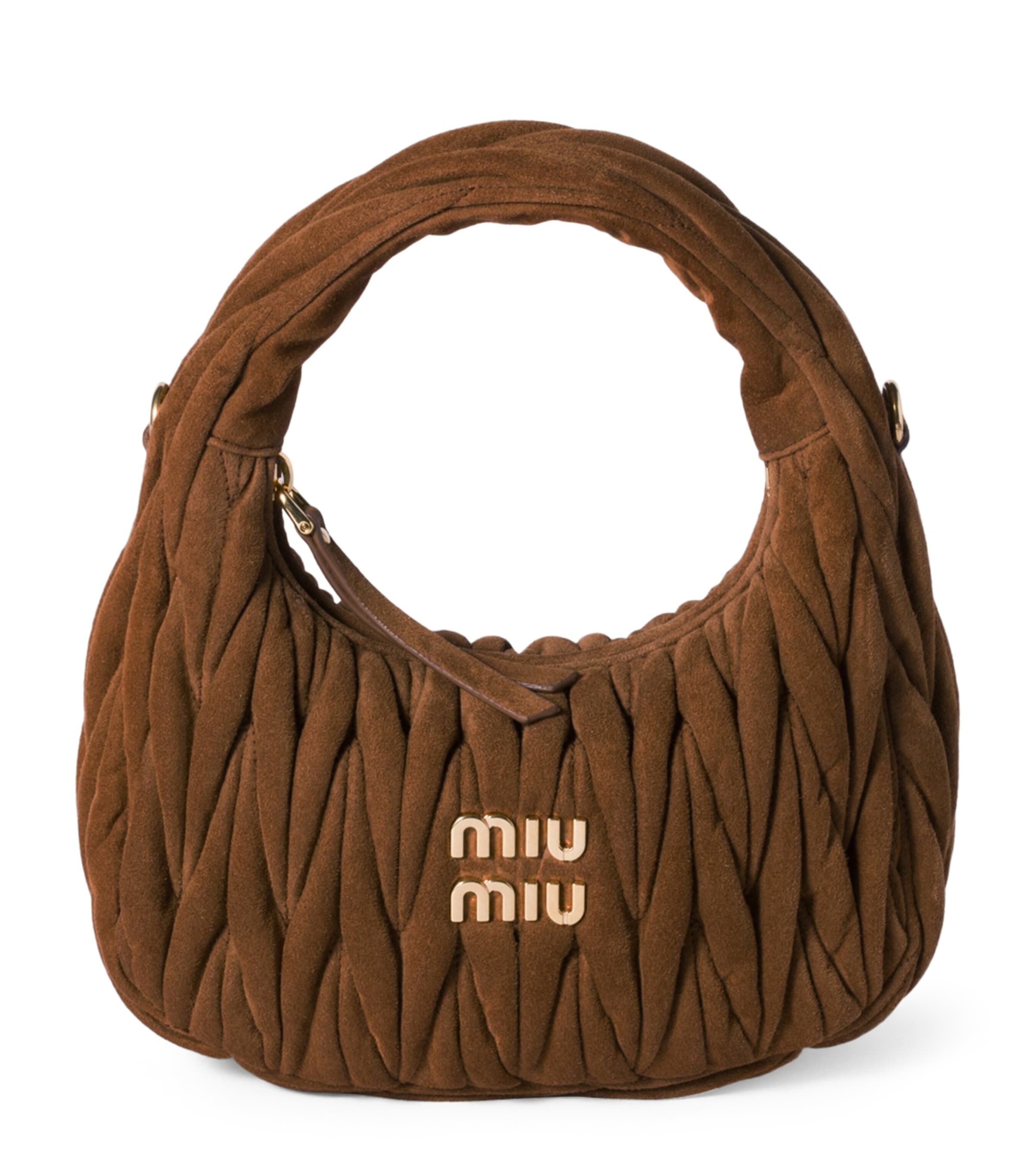 Small Matelassé Leather Wander Top-Handle Bag F0324 Image 1