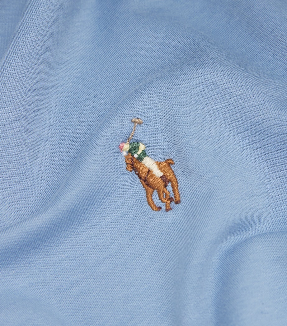 Pima Cotton T-Shirt BLUE Image 5